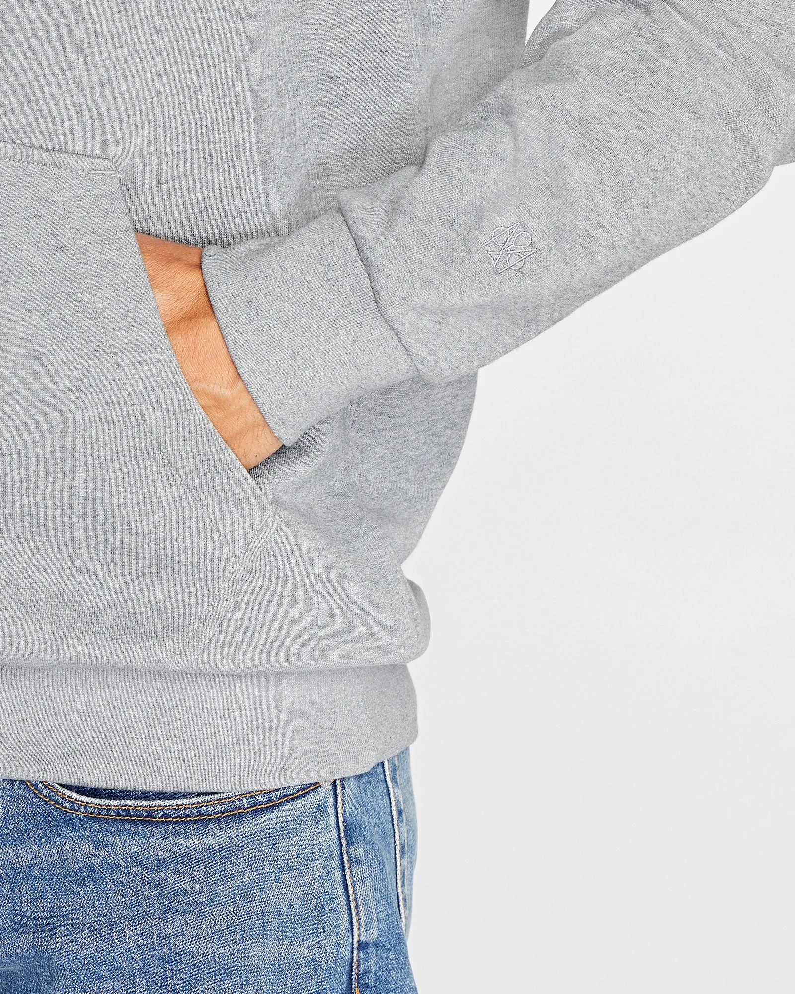 Essential Cotton Blend Hoodie sold by Club Monaco product image thumbnail 3