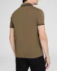 Tipped Collar Cotton Polo sold by Club Monaco