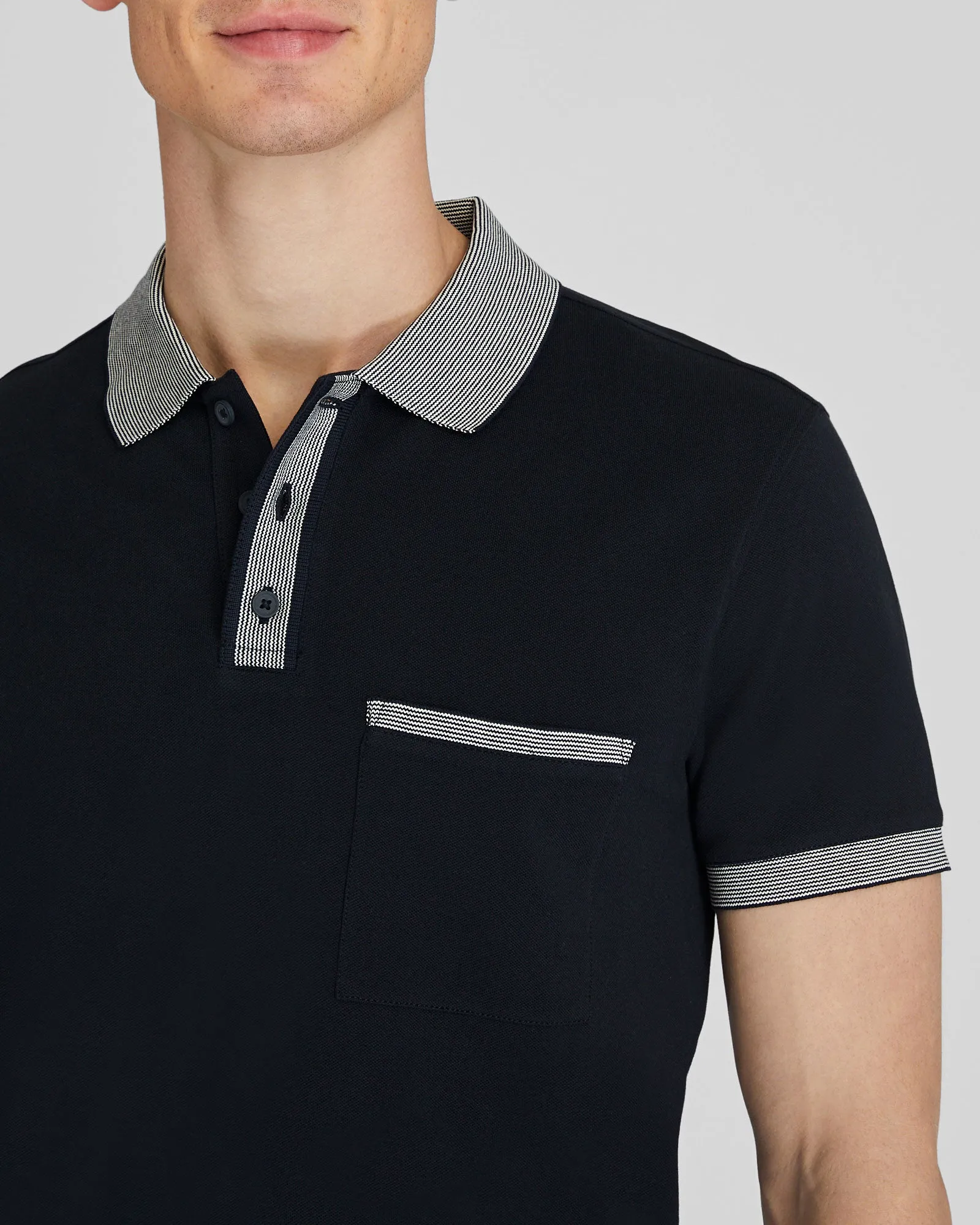 Feeder Collar Polo sold by Club Monaco product image thumbnail 4