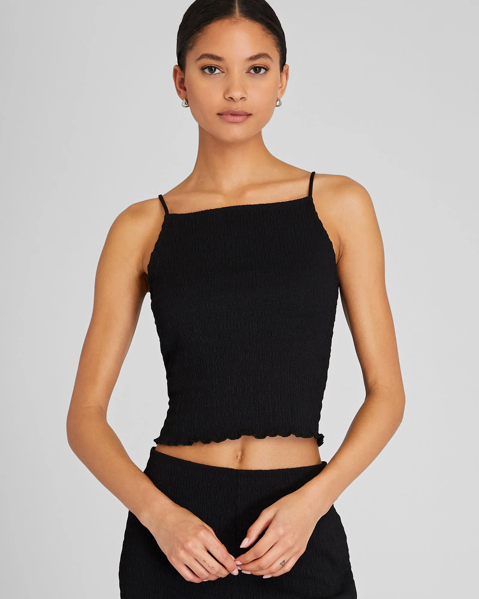 Mock Smock Knit Top sold by Club Monaco
