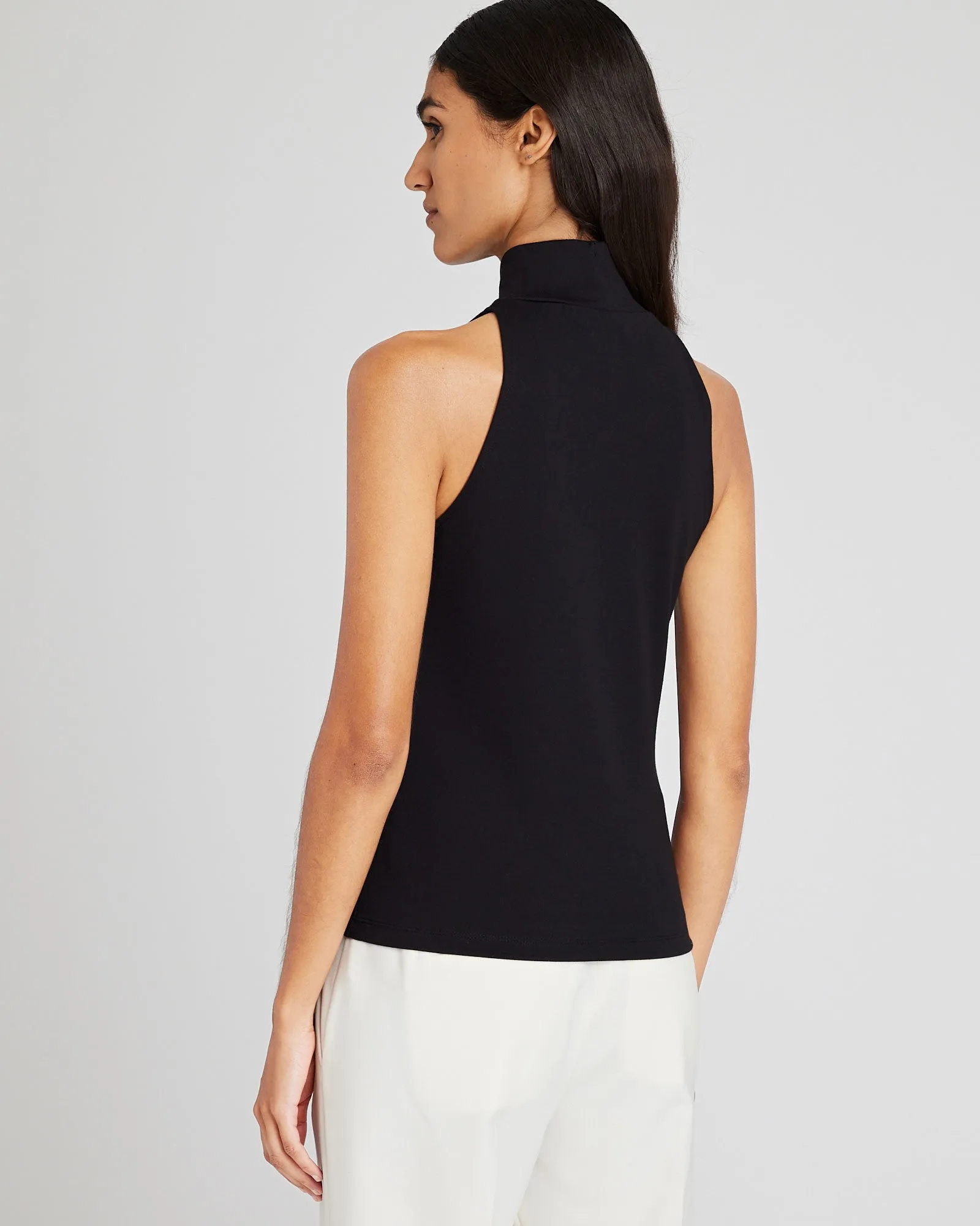 Sleeveless Mockneck Top sold by Club Monaco product image thumbnail 3