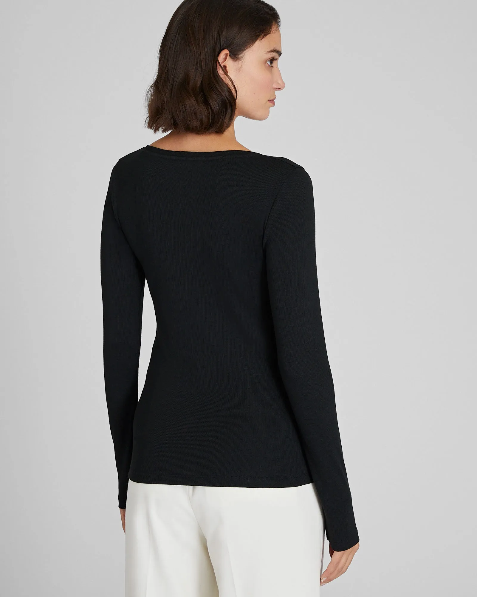 Carolena Scoop Neck Top sold by Club Monaco product image thumbnail 2