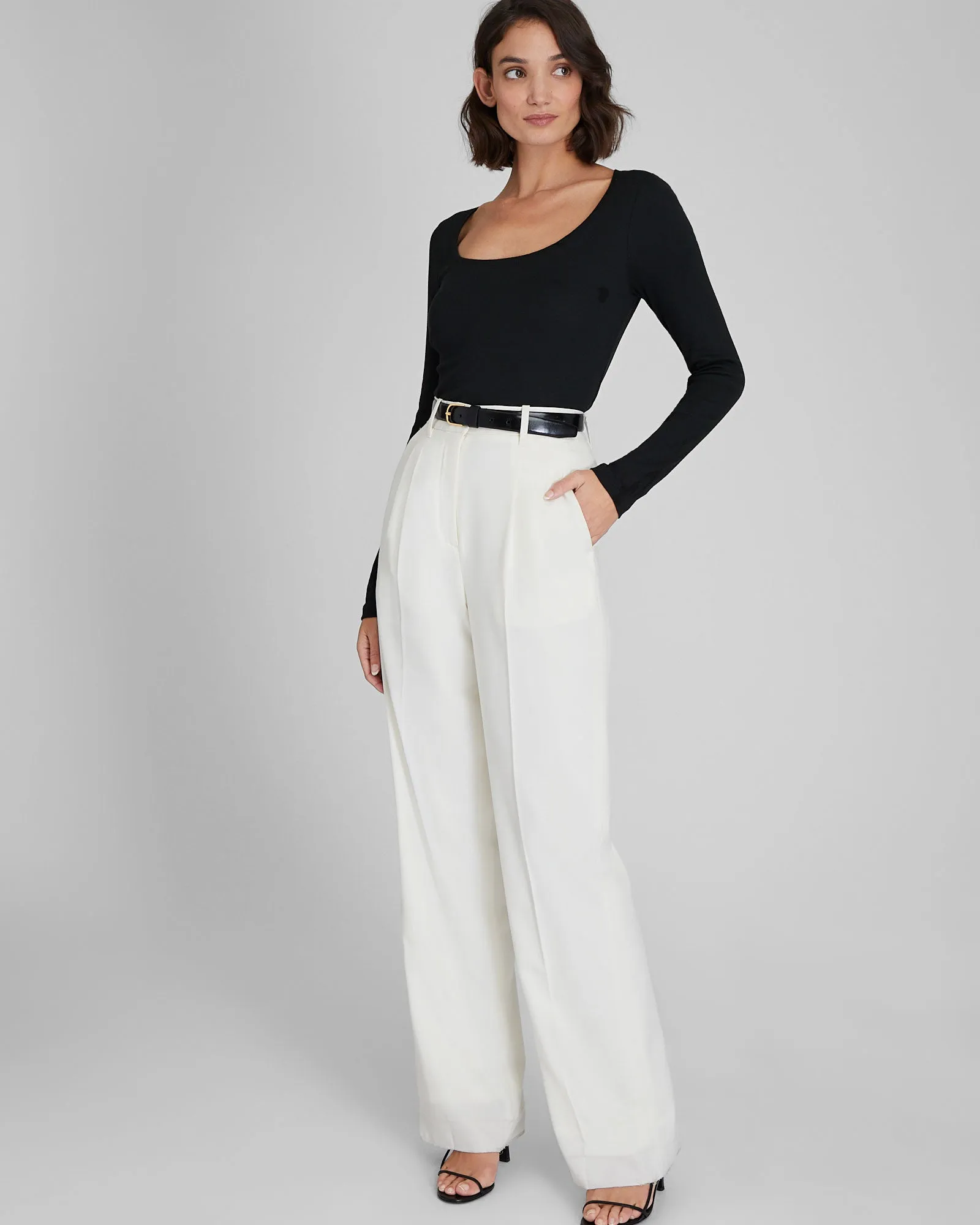 Carolena Scoop Neck Top sold by Club Monaco product image thumbnail 4