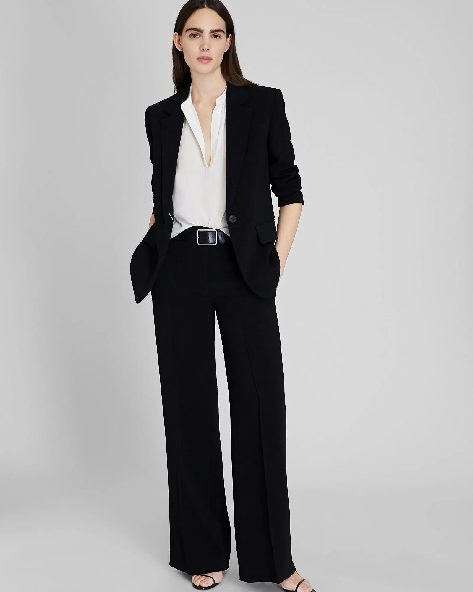 Sleeveless Silk Popover Shirt sold by Club Monaco product image thumbnail 2