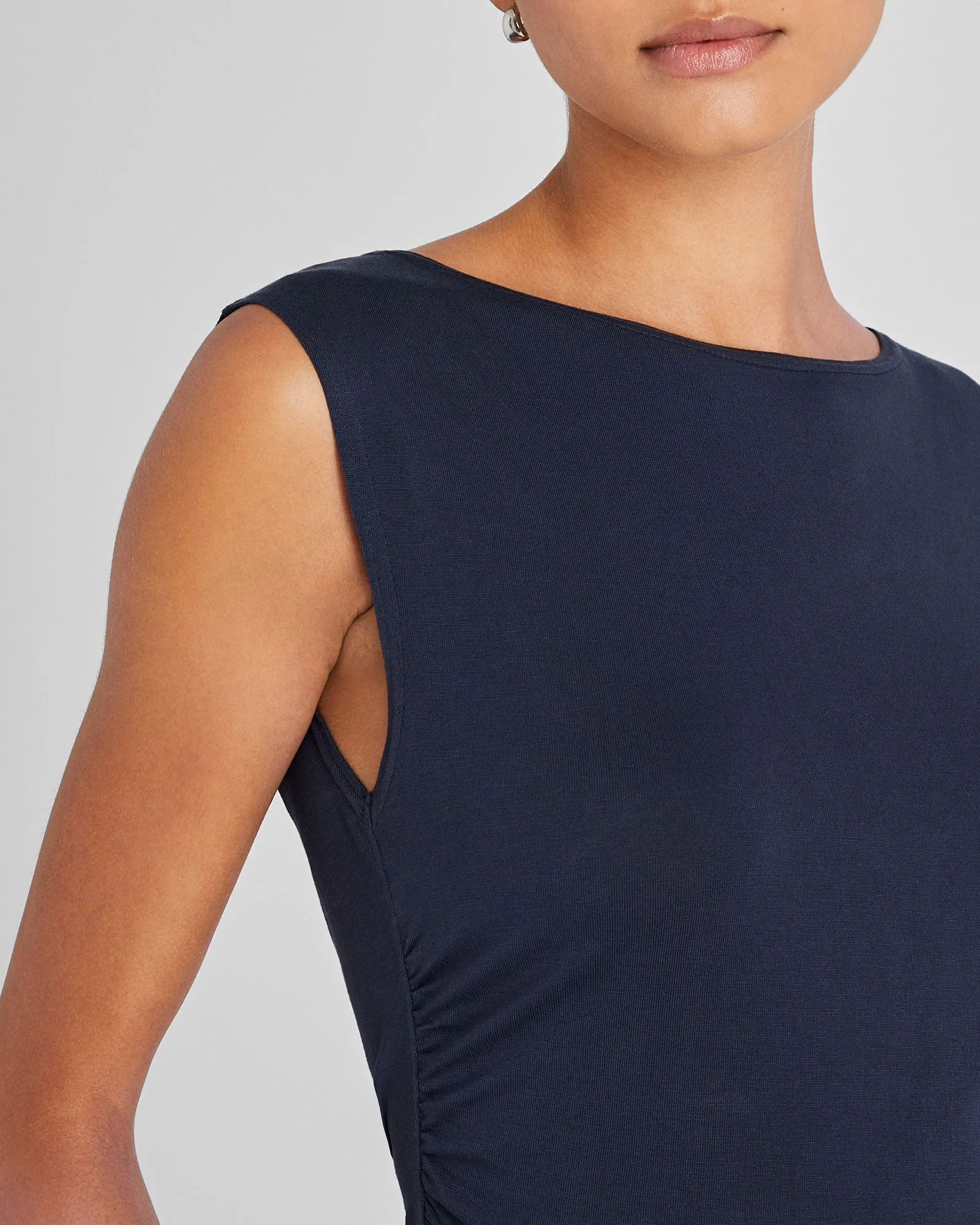 Ruched Knit Top sold by Club Monaco product image thumbnail 4