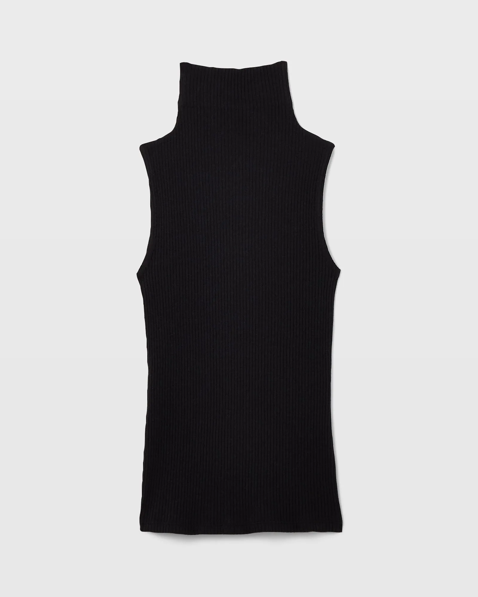 Julianna Rib Cotton-Cashmere Sleeveless Turtleneck sold by Club Monaco product image thumbnail 5