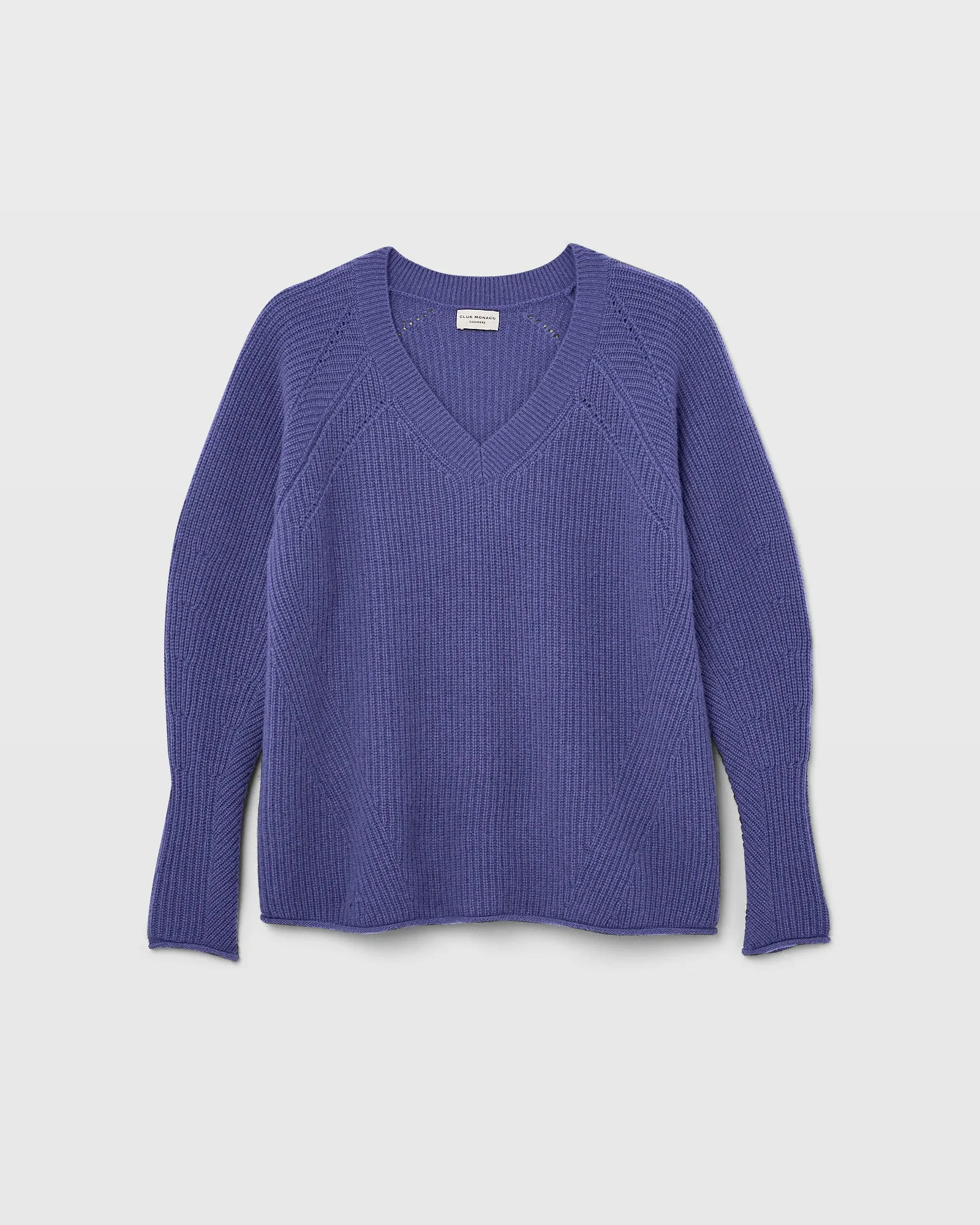 Cashmere V-Neck Sweater sold by Club Monaco product image thumbnail 5