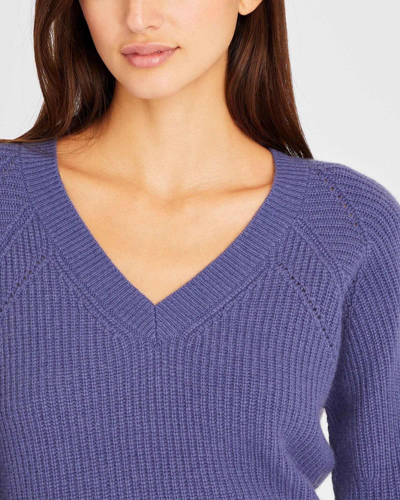 Cashmere V-Neck Sweater sold by Club Monaco product image thumbnail 3