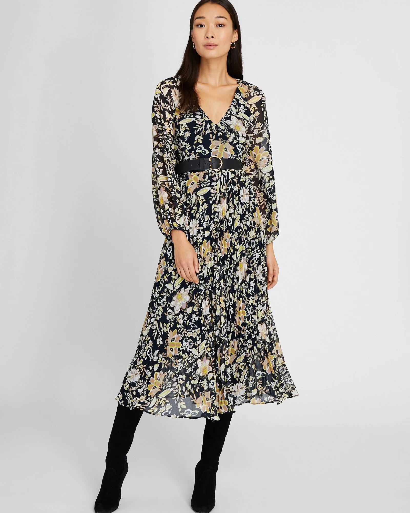Midi Printed Dress sold by Club Monaco product image thumbnail 4