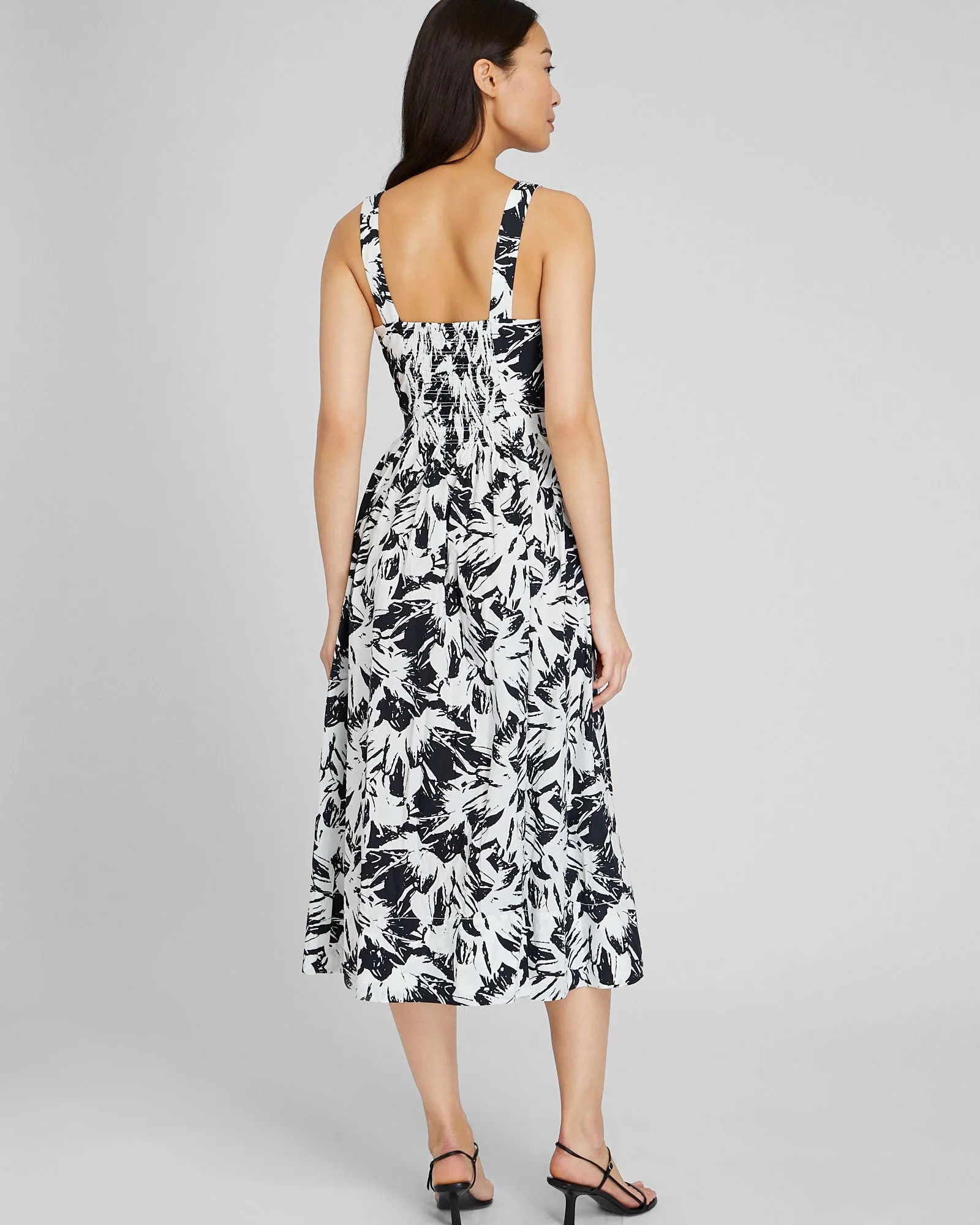 Square Neck Midi Day Dress sold by Club Monaco product image thumbnail 2