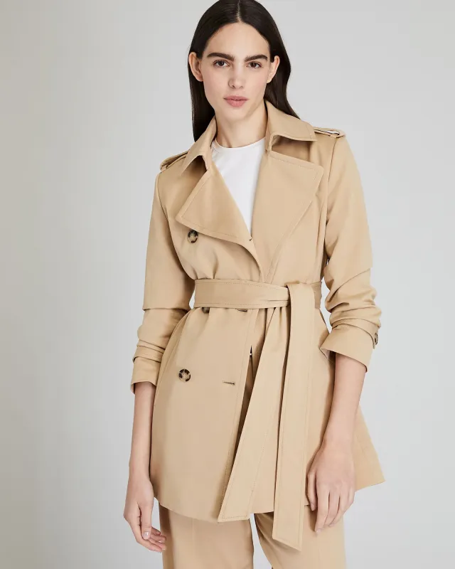 Fit & Flare Trench Coat sold by Club Monaco
