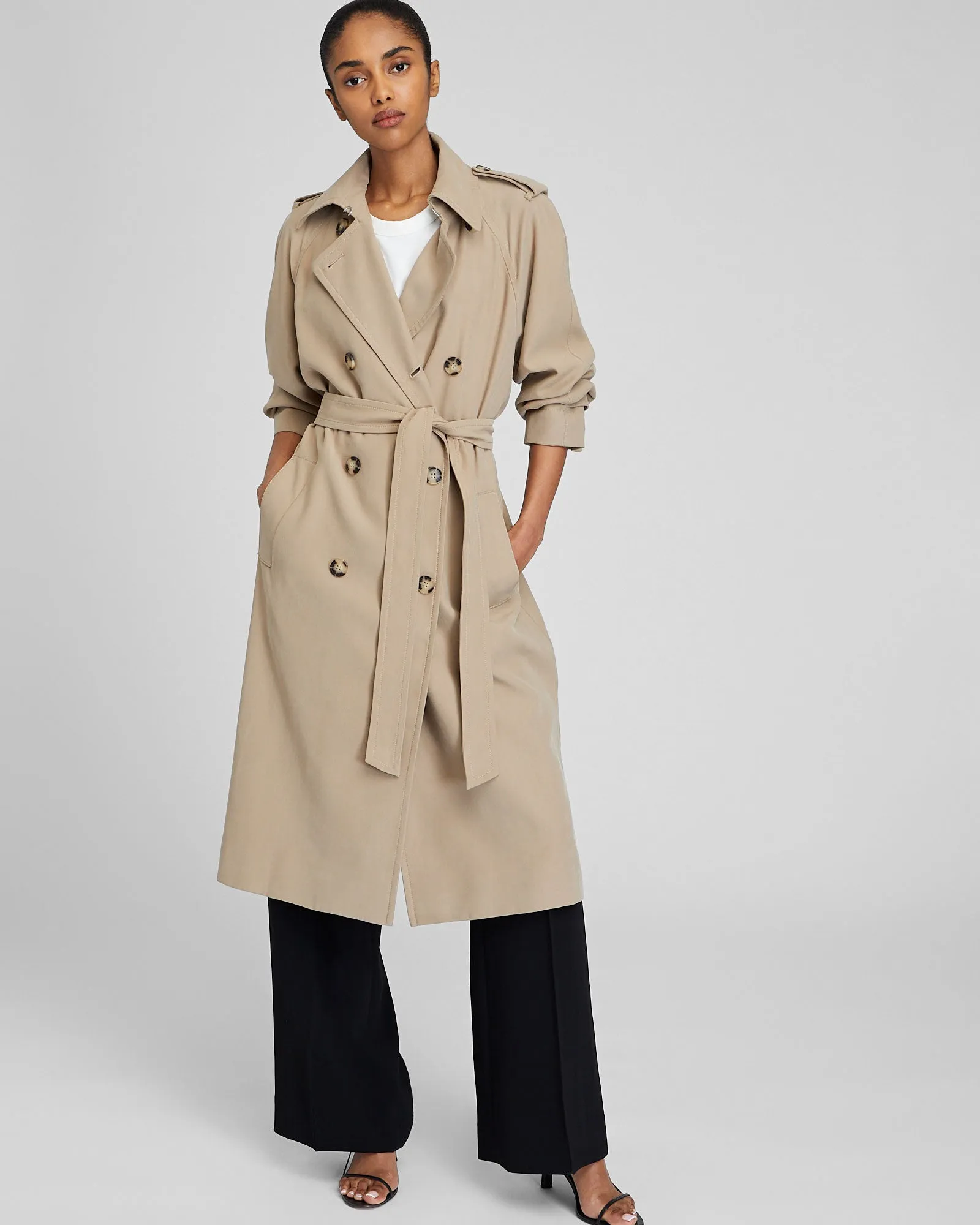 Draped Trench sold by Club Monaco