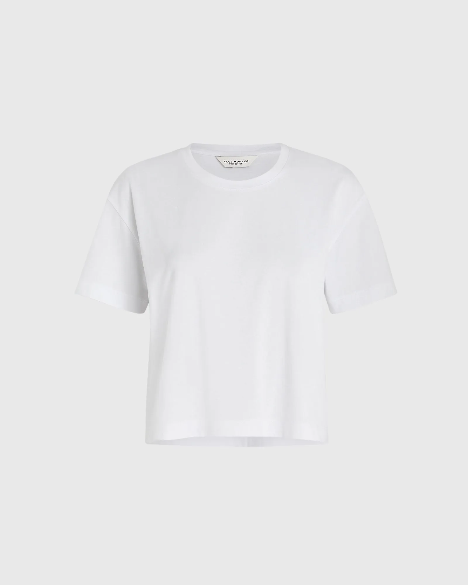 Boxy Pima Tee sold by Club Monaco product image thumbnail 5
