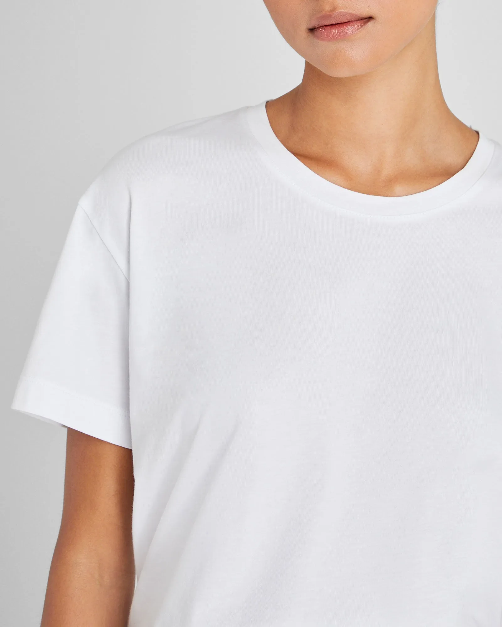 Boxy Pima Tee sold by Club Monaco product image thumbnail 4