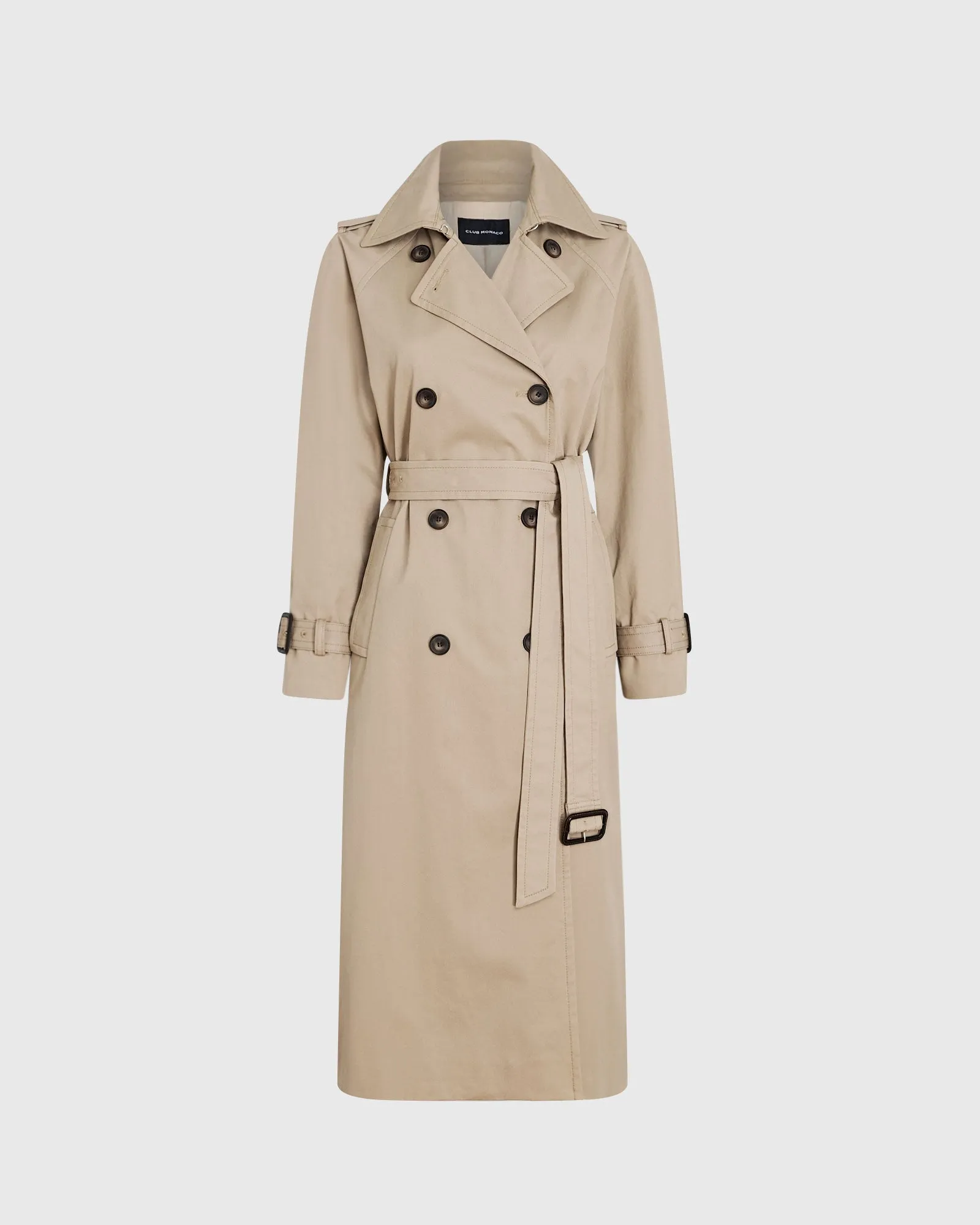 Twill Trench sold by Club Monaco product image thumbnail 5