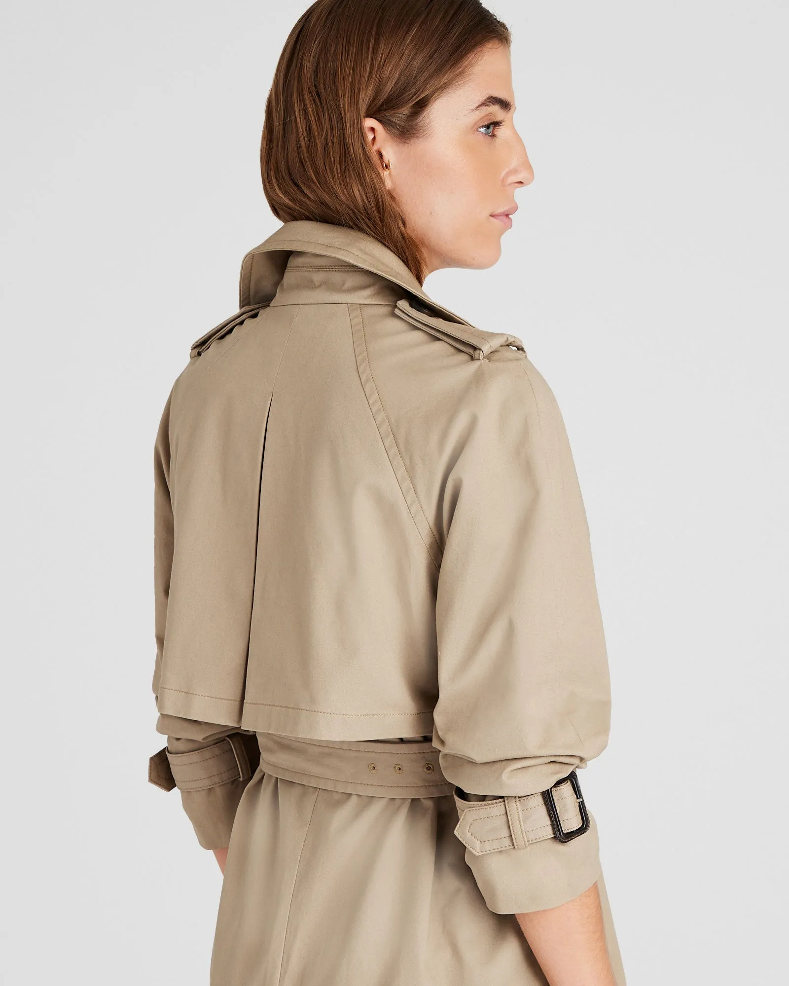 Twill Trench sold by Club Monaco product image thumbnail 3