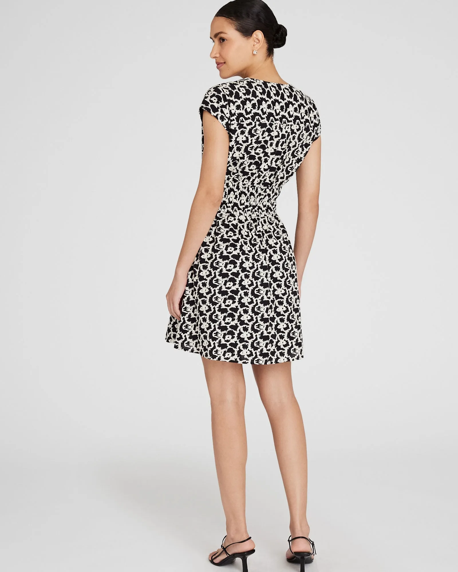 Smocked Waist Mini Dress sold by Club Monaco product image thumbnail 2