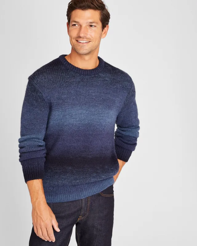 Ombré Crewneck sold by Club Monaco