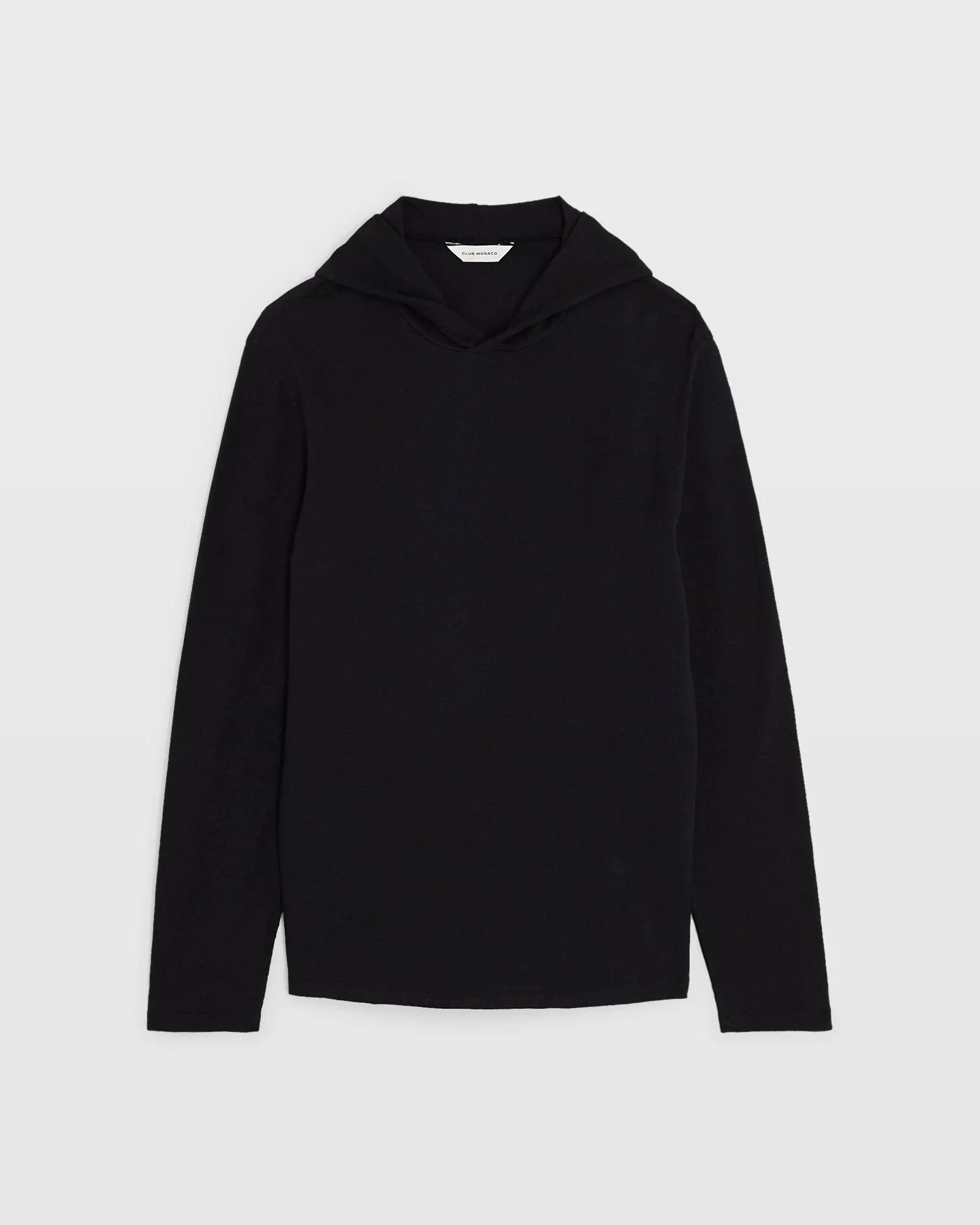 Linen-Cotton Piqué Hoodie sold by Club Monaco product image thumbnail 5