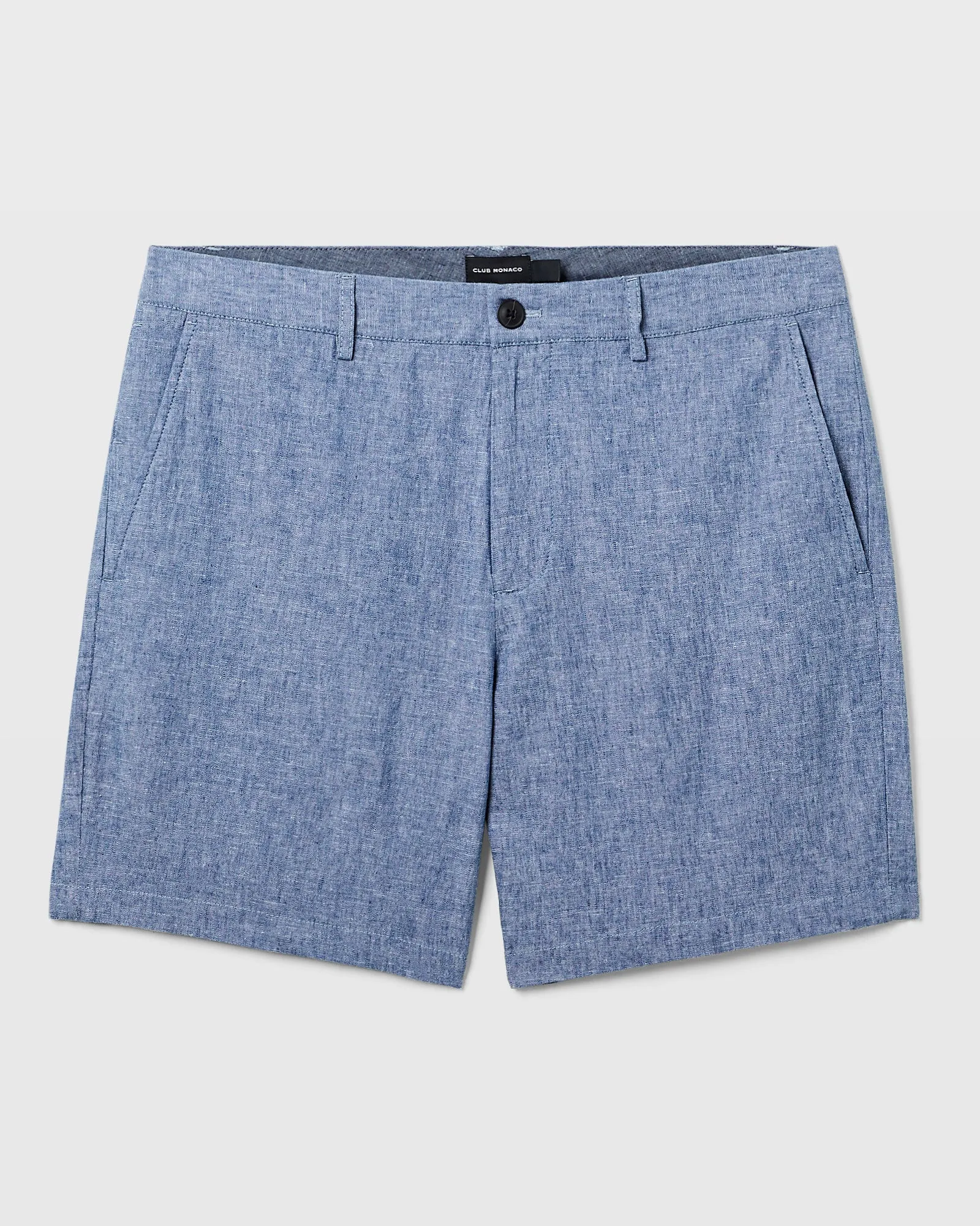 Baxter Chambray Linen 7" Short sold by Club Monaco product image thumbnail 4