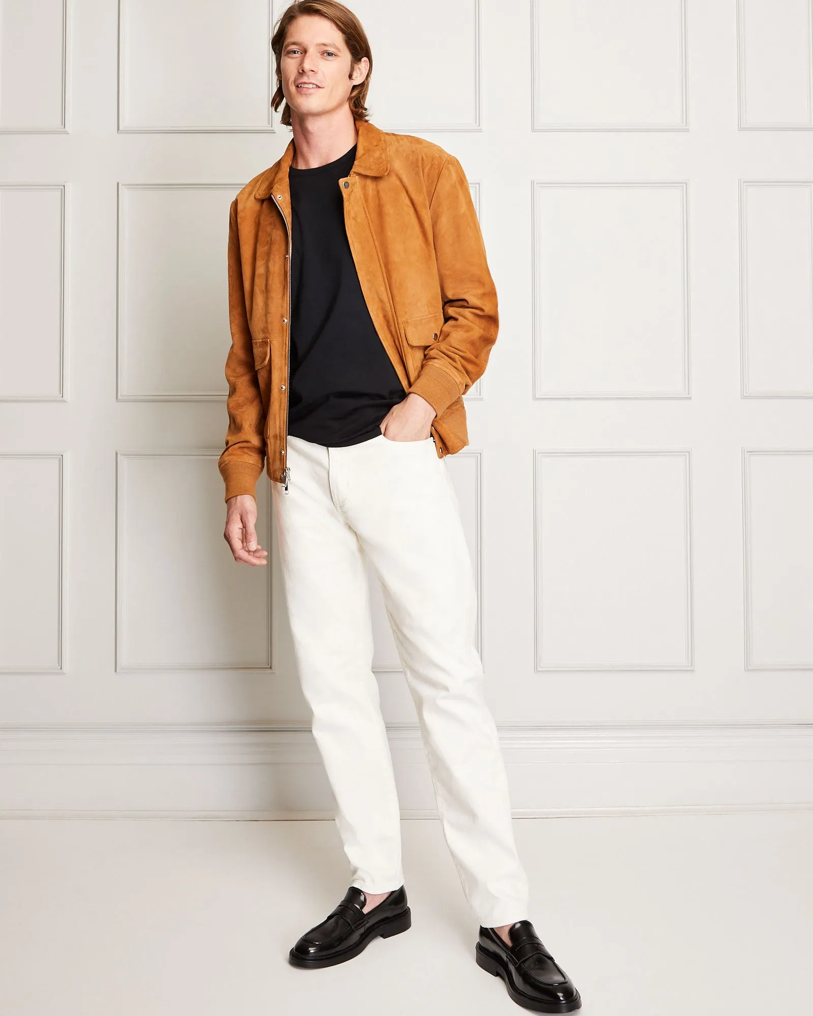 Japanese Cotton Short Sleeve Tee sold by Club Monaco product image thumbnail 4