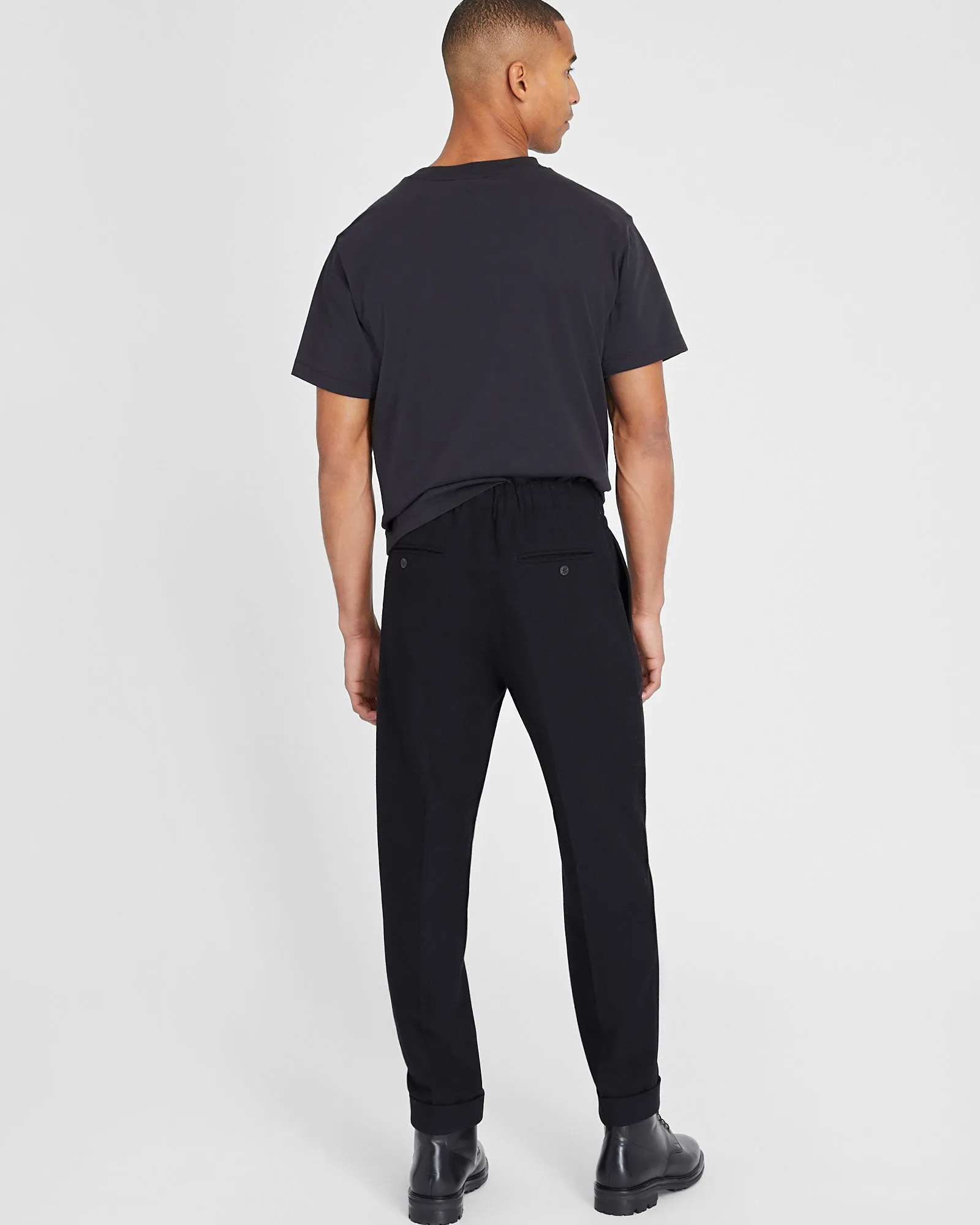 Wool Elasticated Trouser sold by Club Monaco product image thumbnail 3