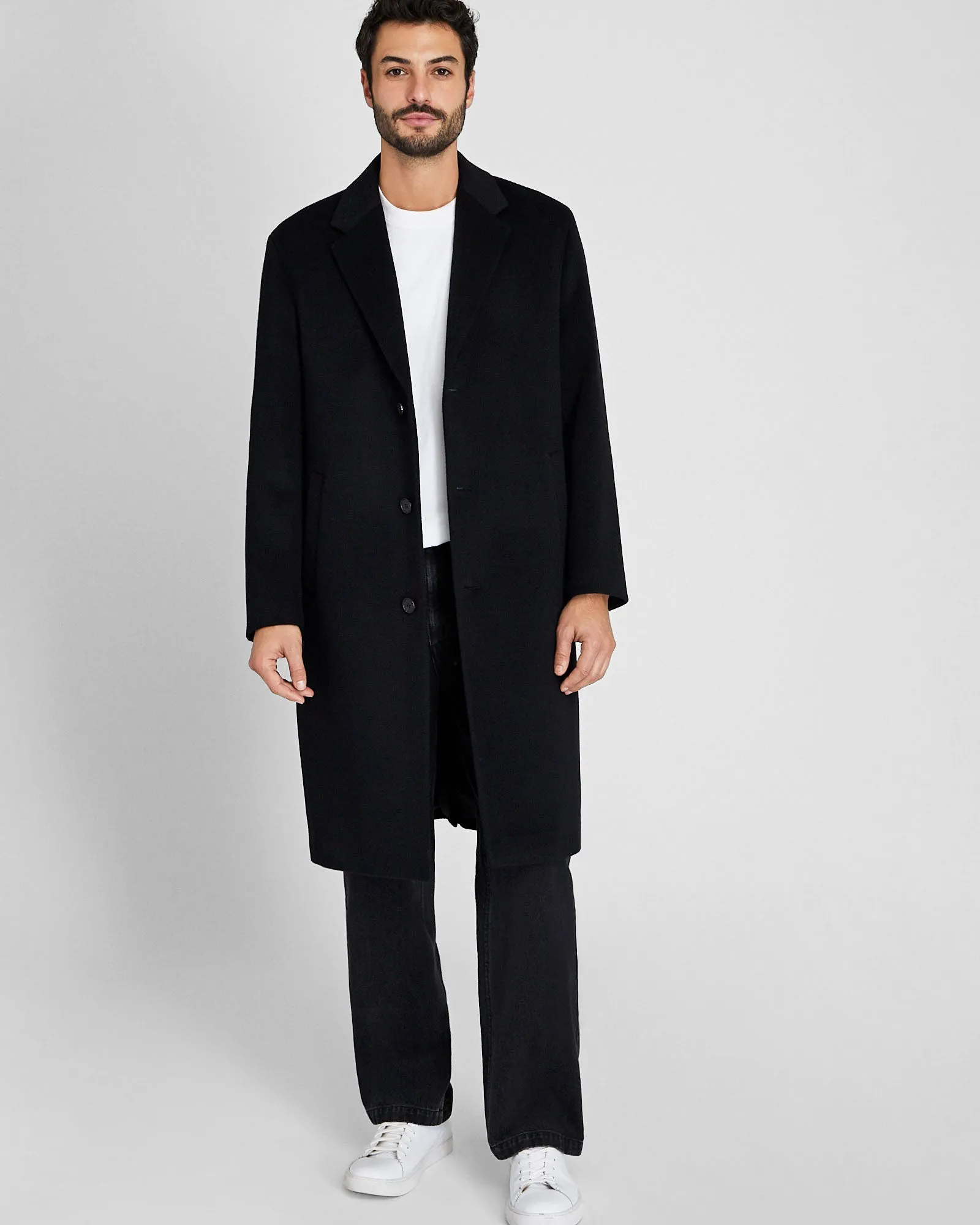 Wool-Cashmere Blend Coat sold by Club Monaco product image thumbnail 4