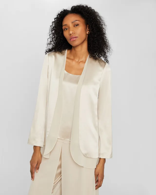 Luxe Silk Blazer sold by Club Monaco