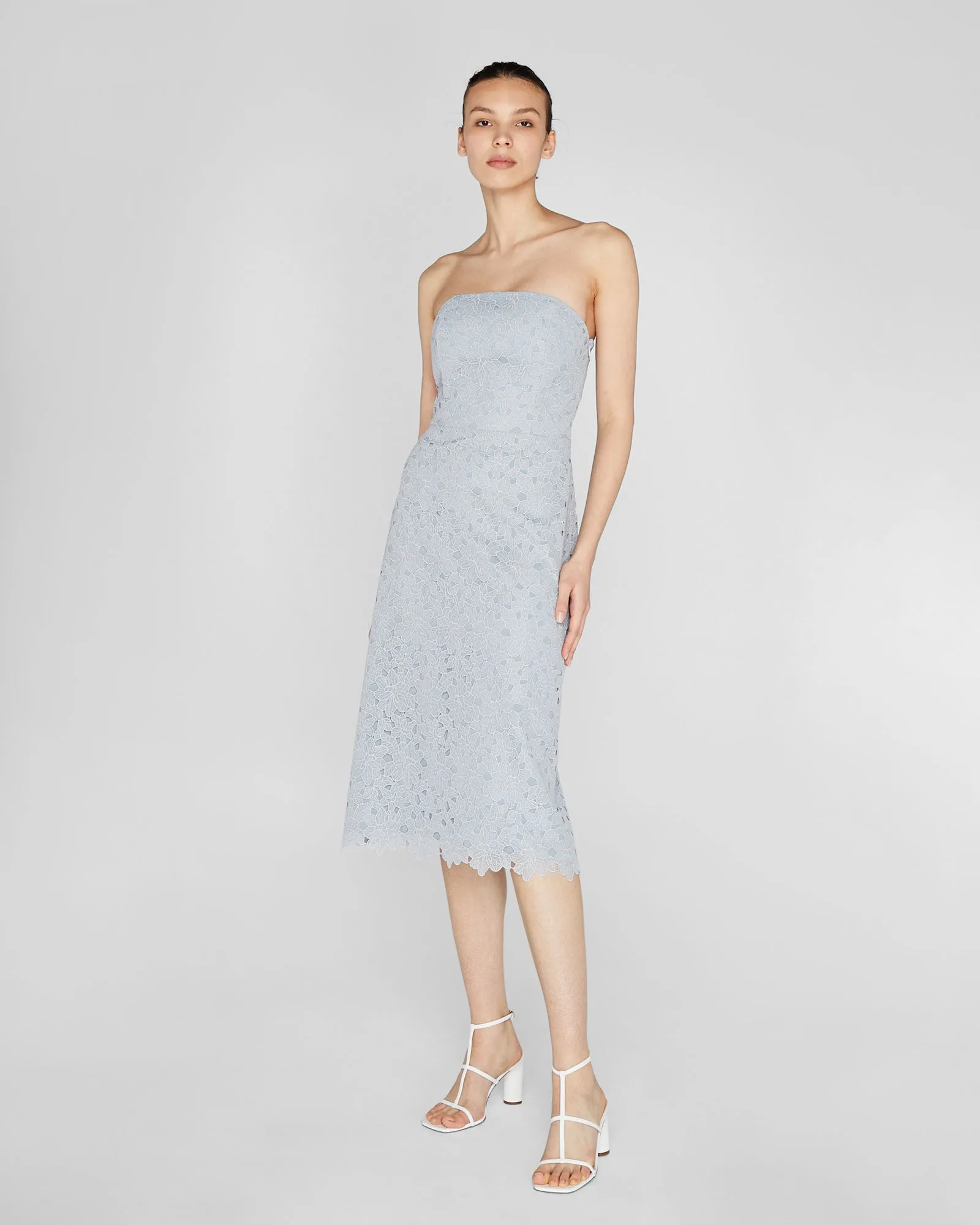 Lace Strapless Dress sold by Club Monaco
