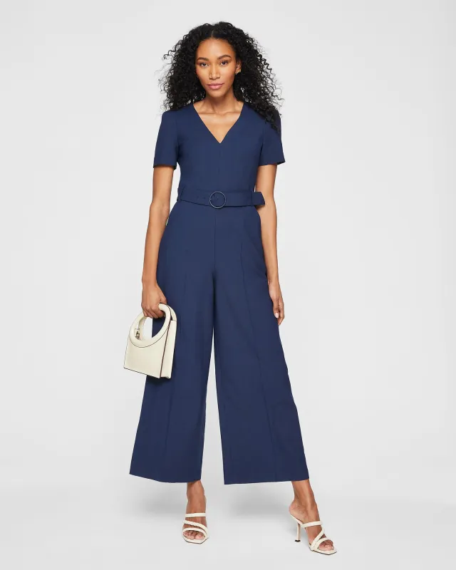 Belted Borrem Jumpsuit sold by Club Monaco