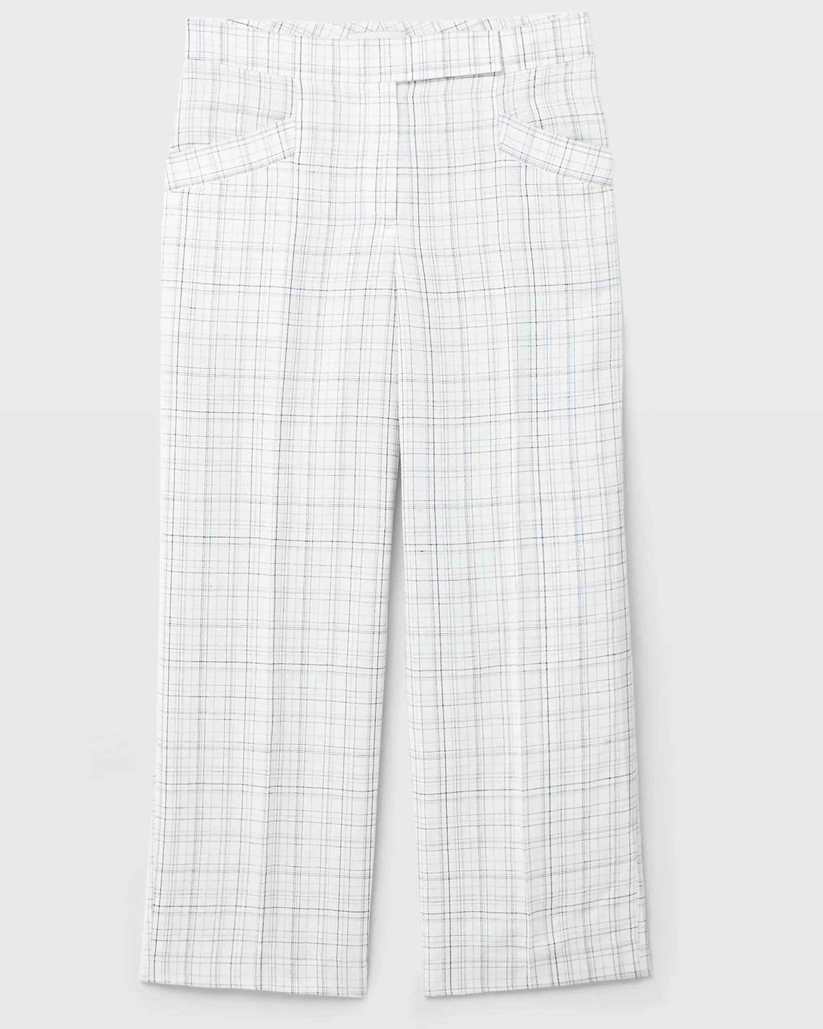 Plaid Signature Linen Blend Pant sold by Club Monaco product image thumbnail 4