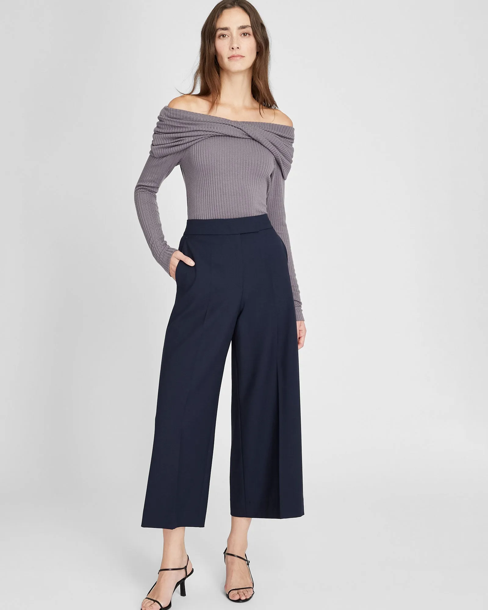 Off-The-Shoulder Knit Top sold by Club Monaco product image thumbnail 4