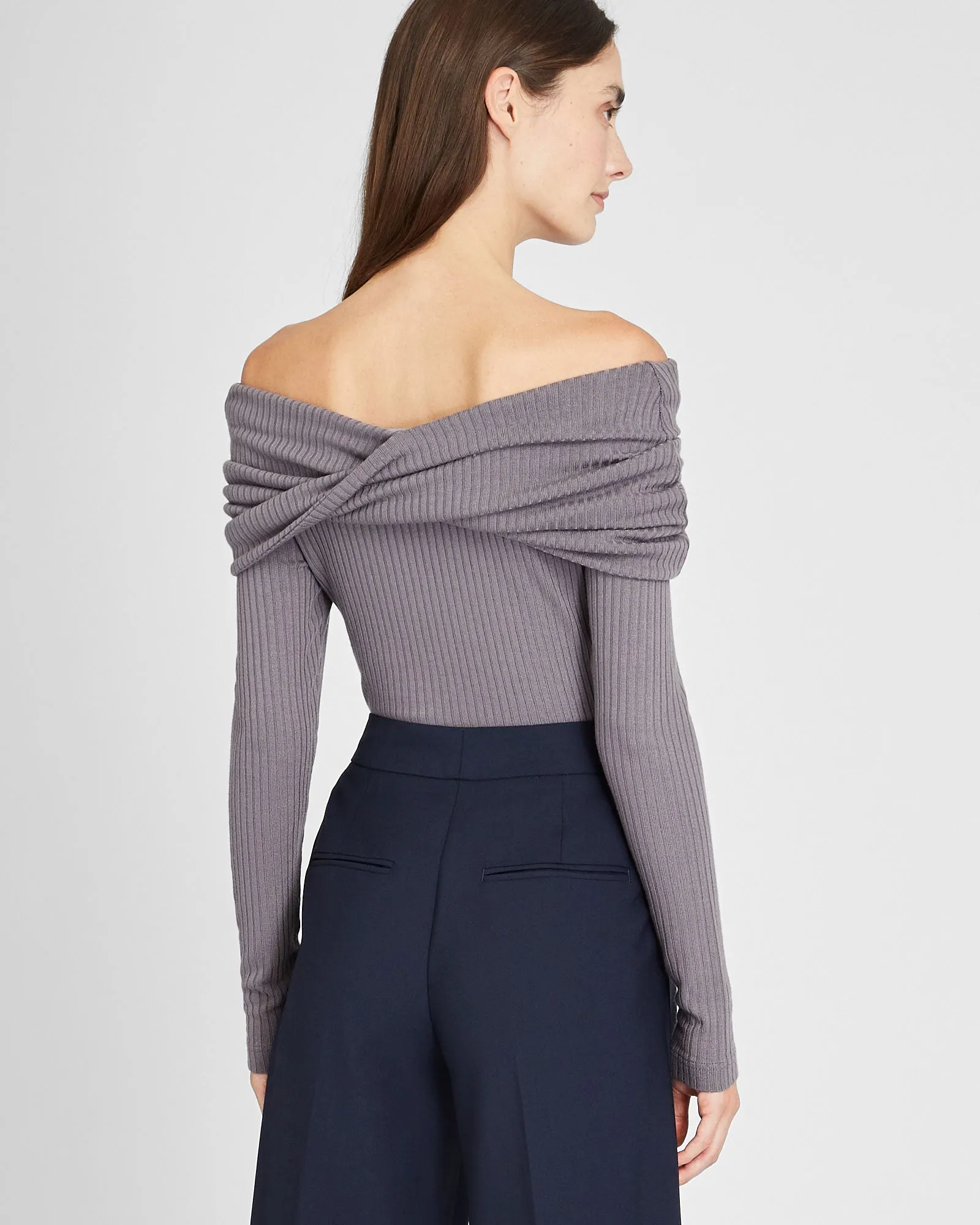 Off-The-Shoulder Knit Top sold by Club Monaco product image thumbnail 2