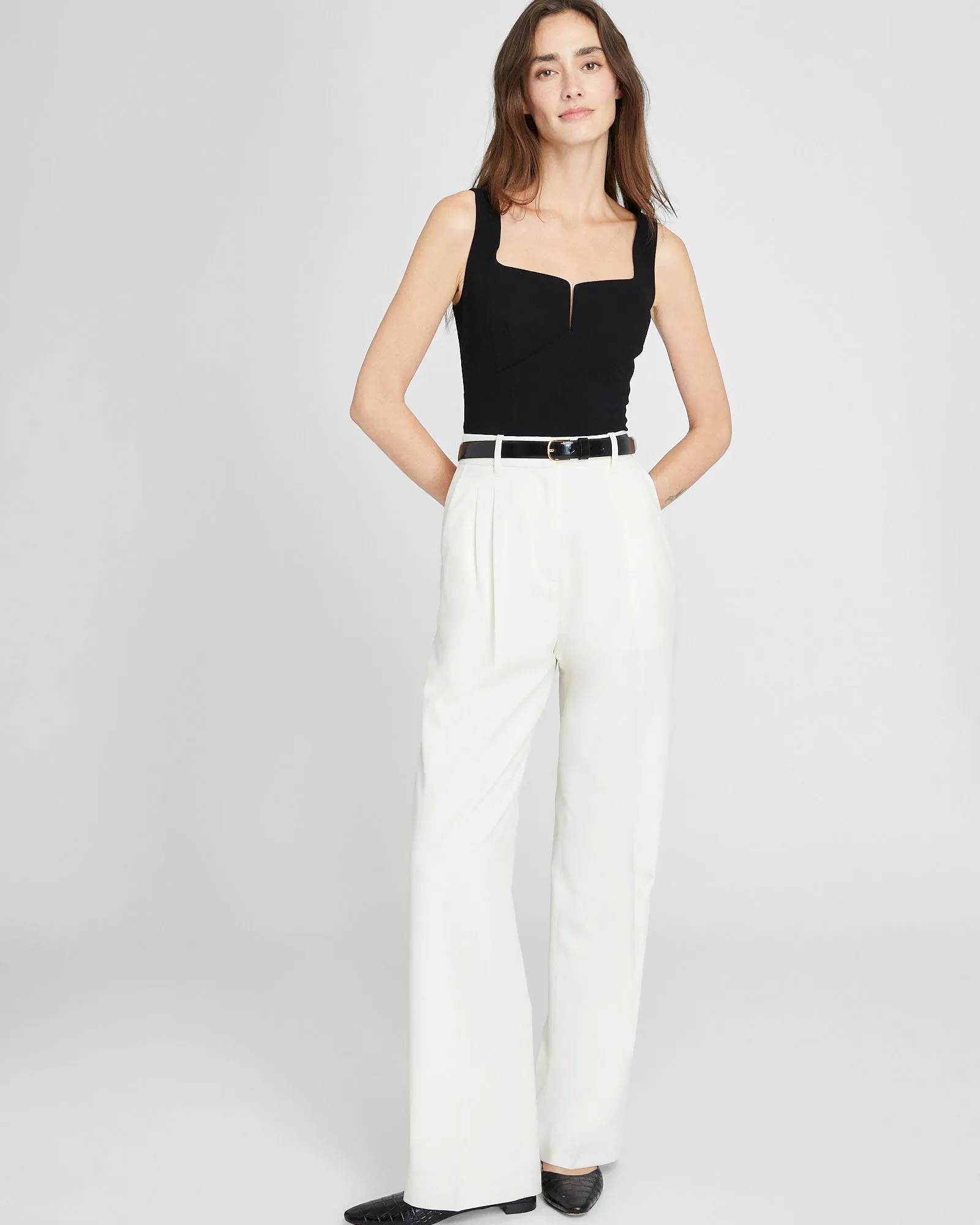 Sleek Fitted Top sold by Club Monaco product image thumbnail 4