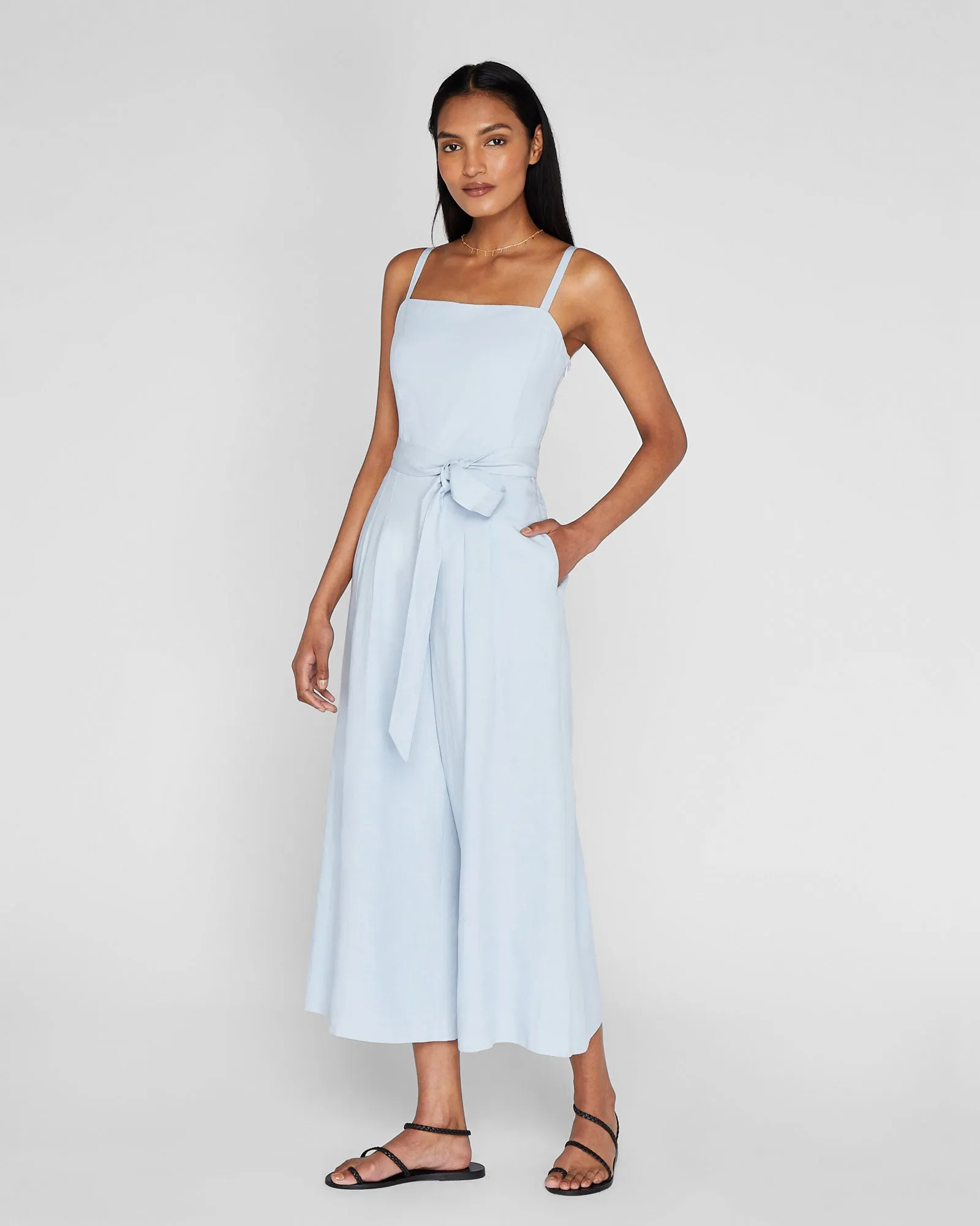 Square Neck Jumpsuit sold by Club Monaco