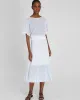 Novelty Pointelle Stripe Skirt sold by Club Monaco