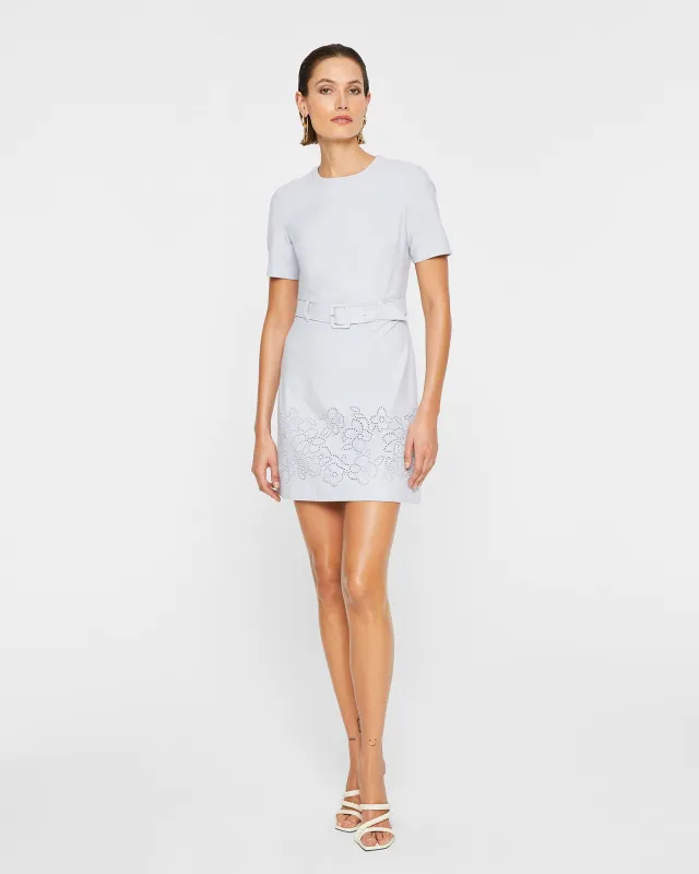 Embroidered Eyelet Sheath Dress sold by Club Monaco