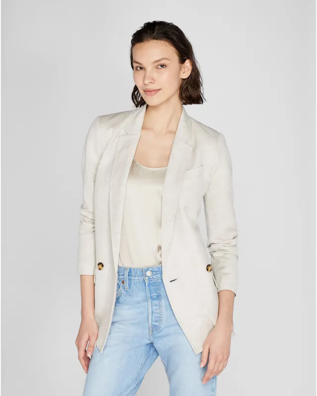 Soft Linen Blend Blazer sold by Club Monaco