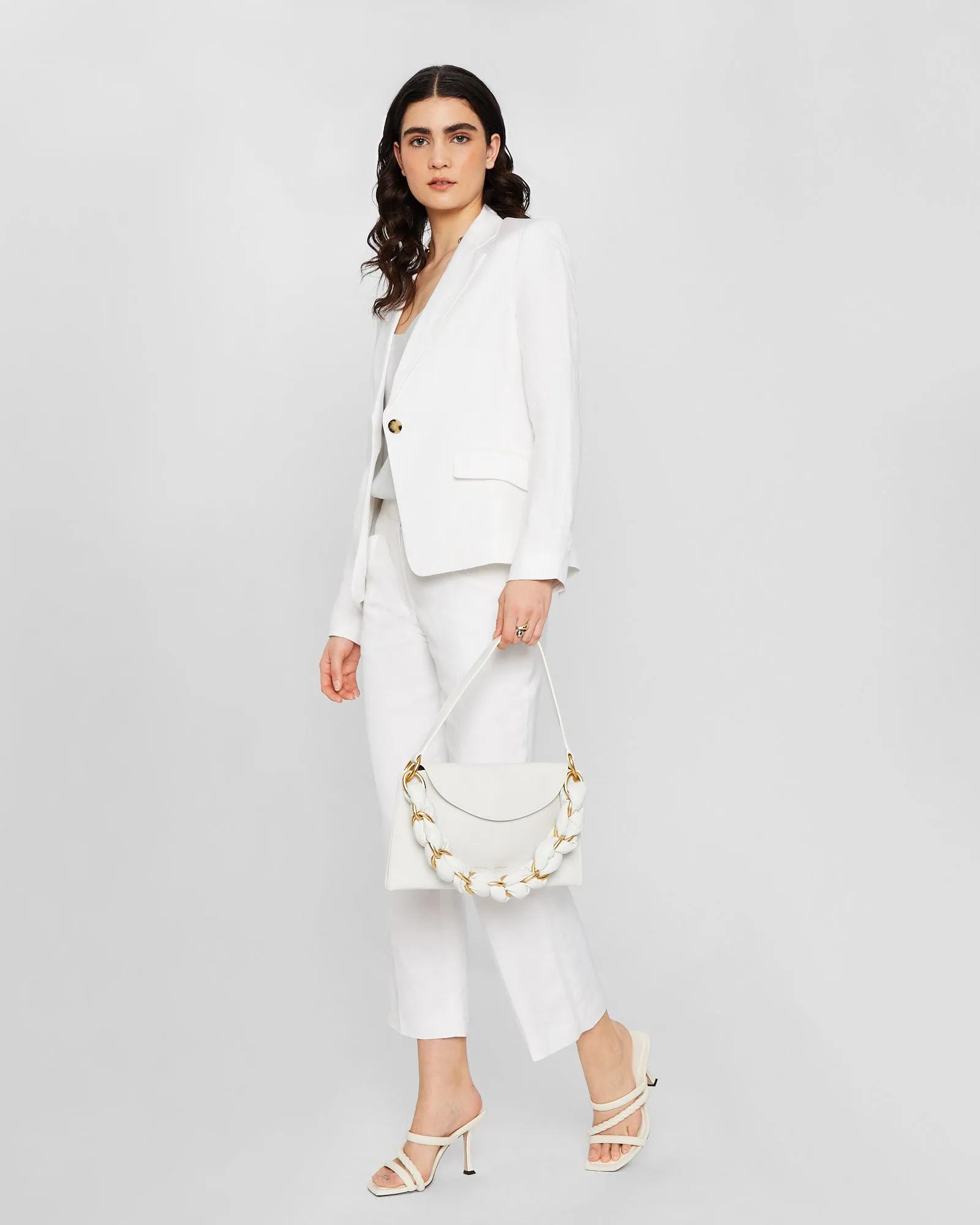 Linen Blend Trouser sold by Club Monaco product image thumbnail 4