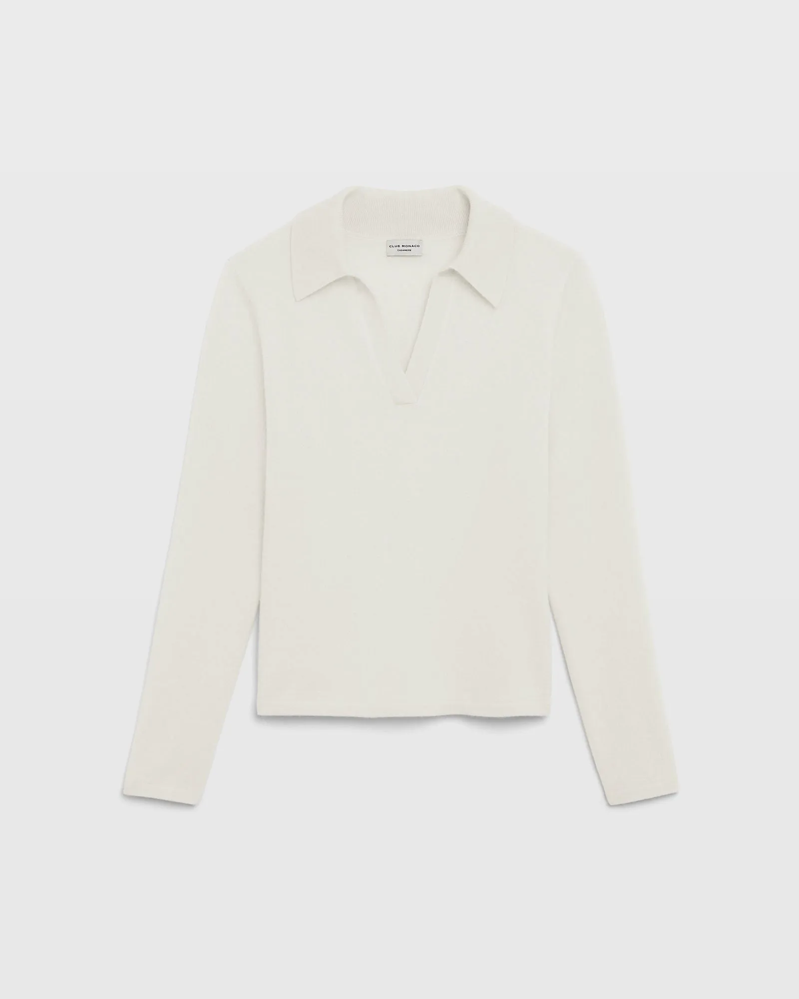 Cashmere Johnny Collar Sweater sold by Club Monaco product image thumbnail 5