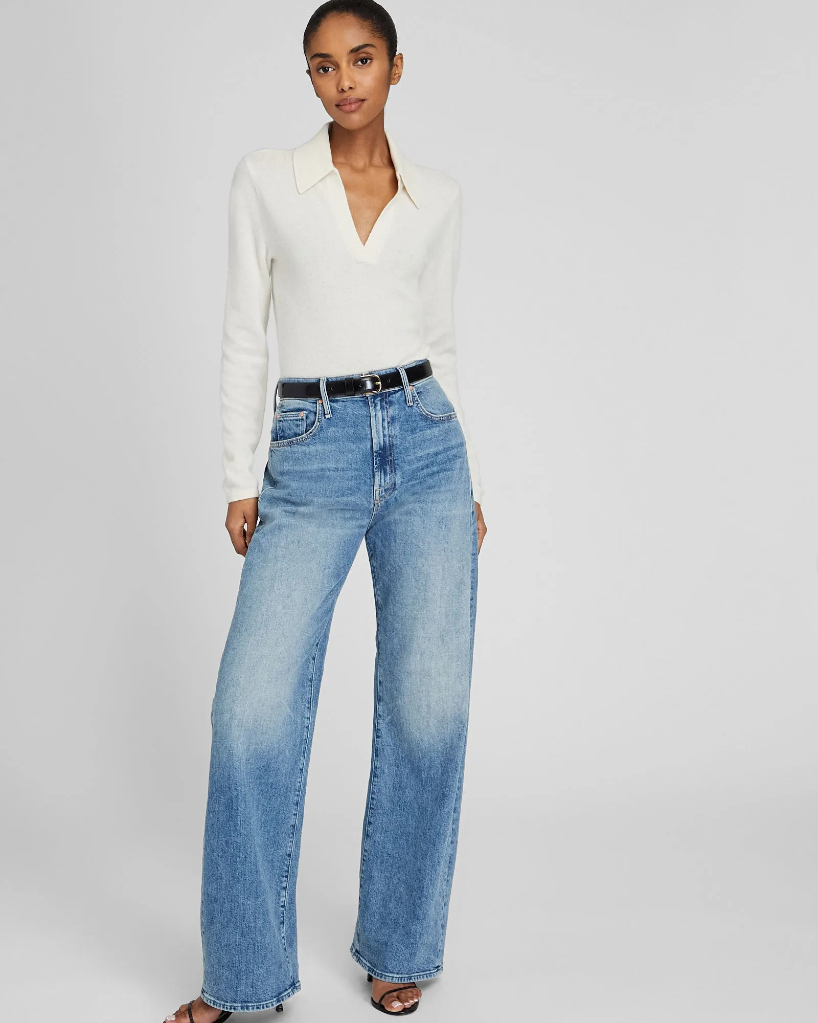 Cashmere Johnny Collar Sweater sold by Club Monaco product image thumbnail 4