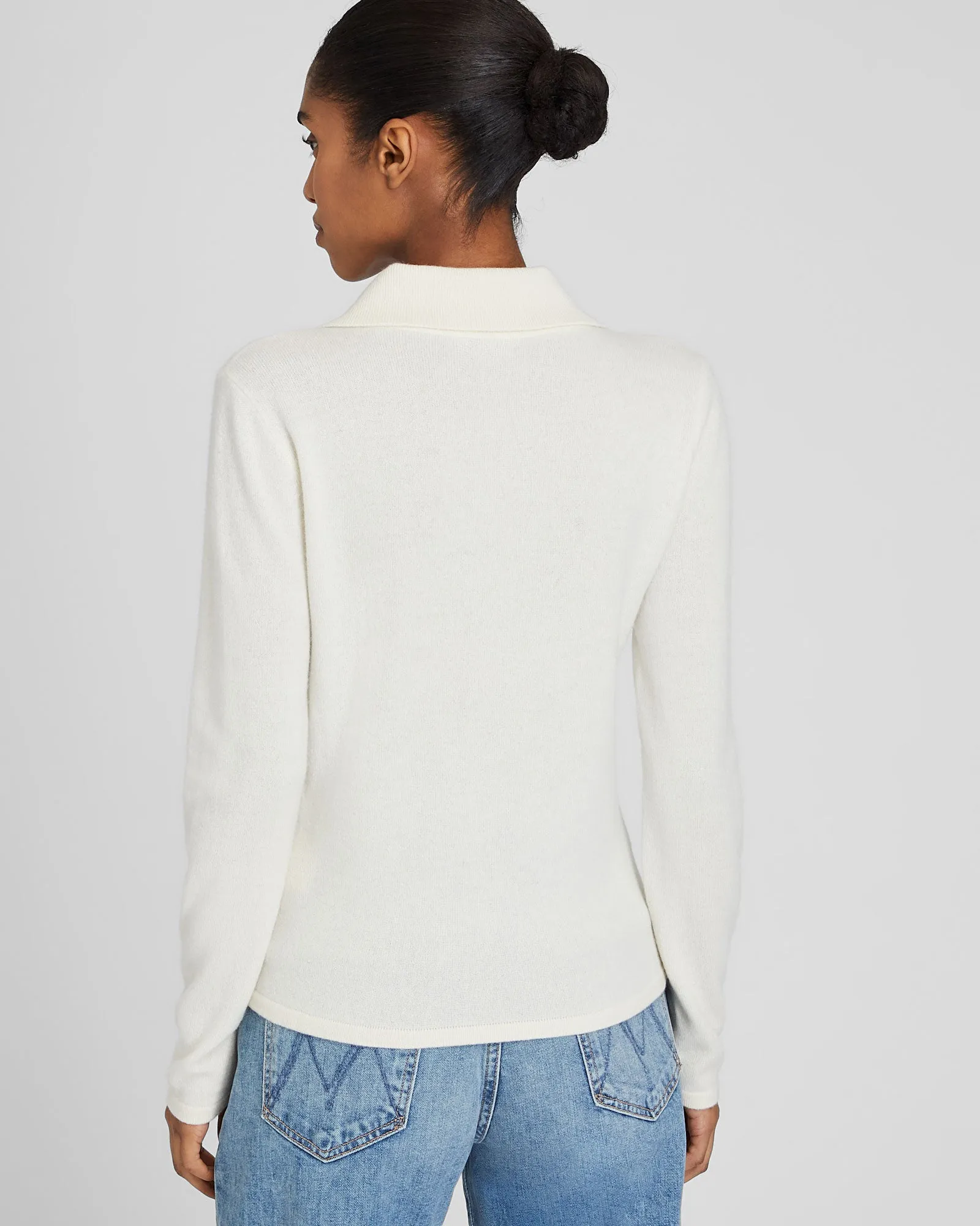 Cashmere Johnny Collar Sweater sold by Club Monaco product image thumbnail 2