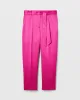 Belted Slim Satin Trouser sold by Club Monaco