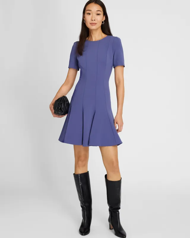 Short Fit & Flare Dress sold by Club Monaco