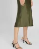 Silk Charmeuse Midi Skirt sold by Club Monaco