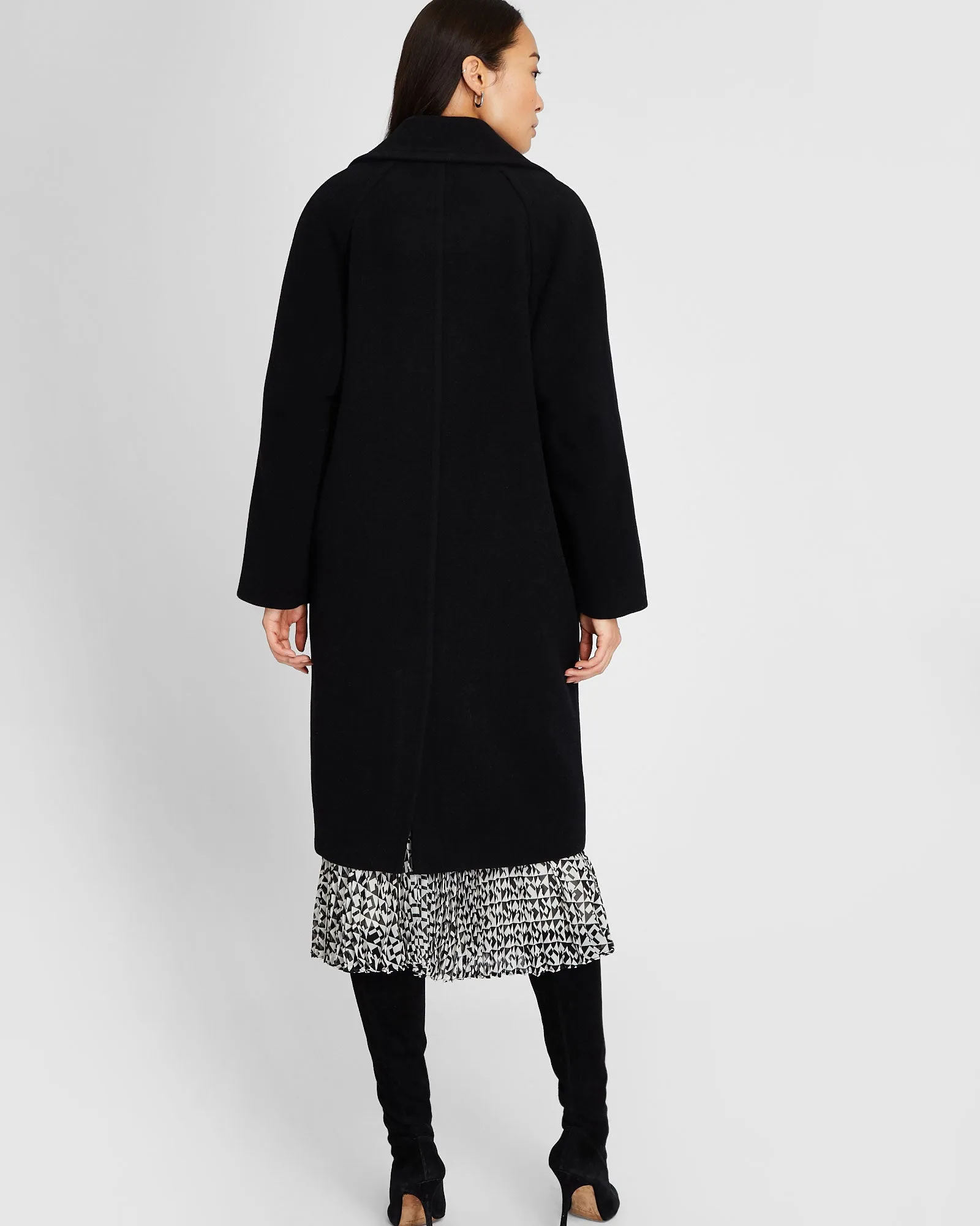 Double-Breasted Relaxed Coat sold by Club Monaco product image thumbnail 2