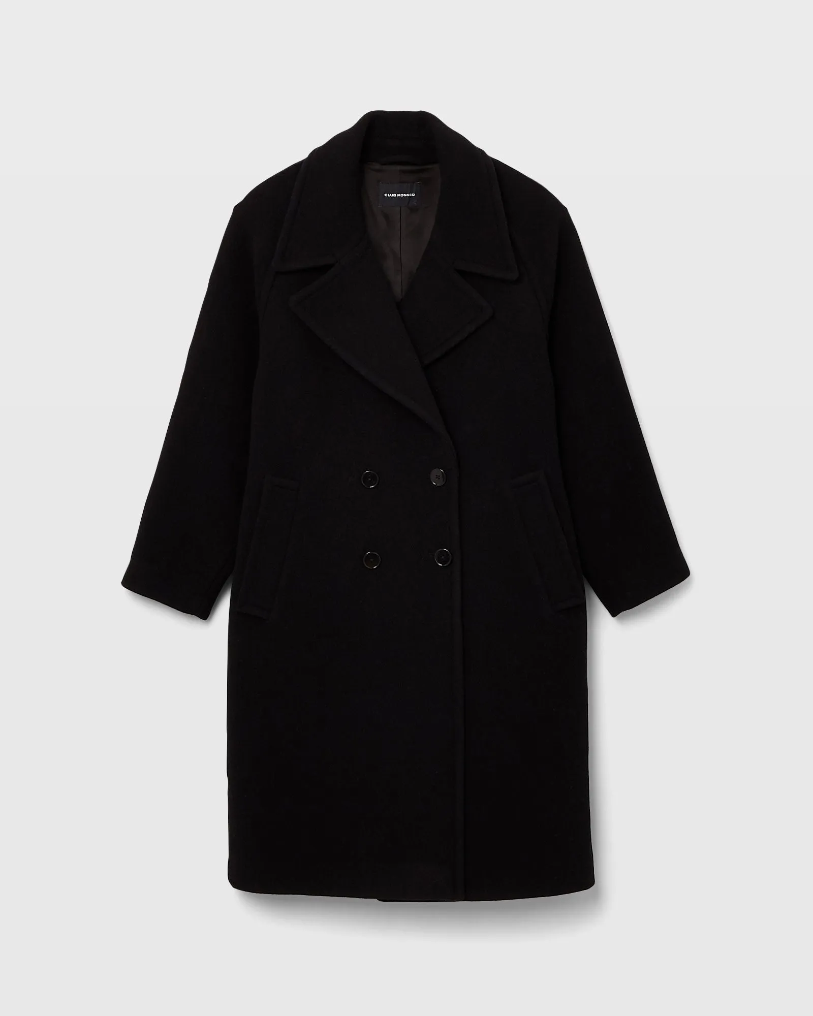 Double-Breasted Relaxed Coat sold by Club Monaco product image thumbnail 5