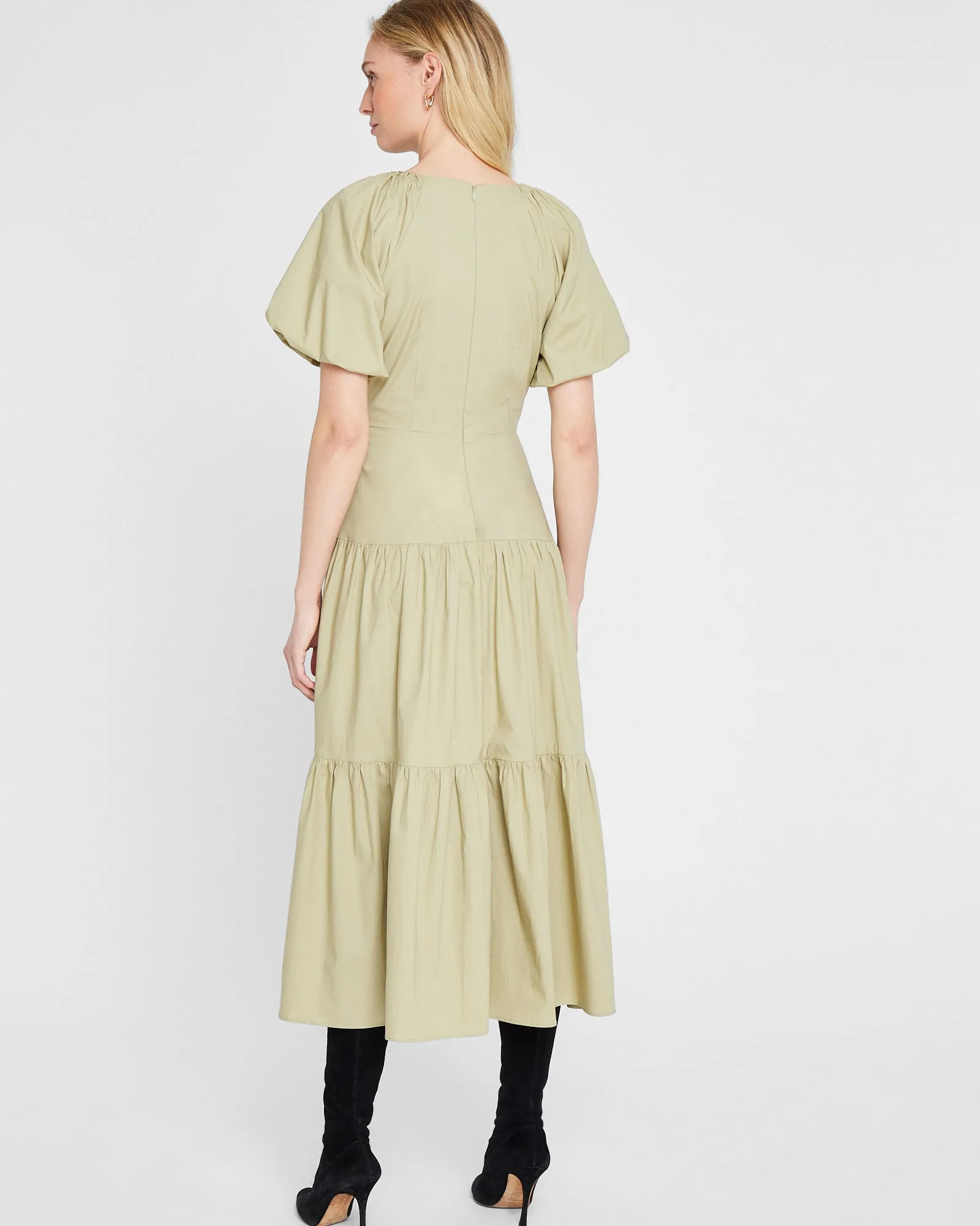 Tiered V-Neck Maxi Dress sold by Club Monaco product image thumbnail 2