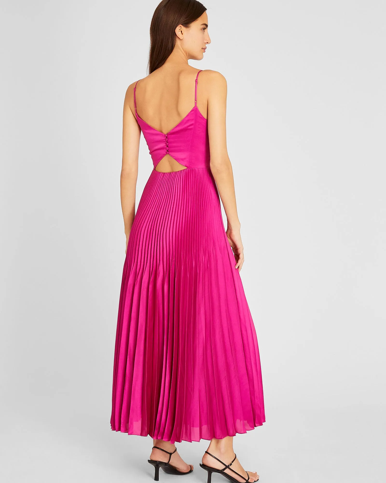 Sleeveless Pleated Midi Dress sold by Club Monaco product image thumbnail 2