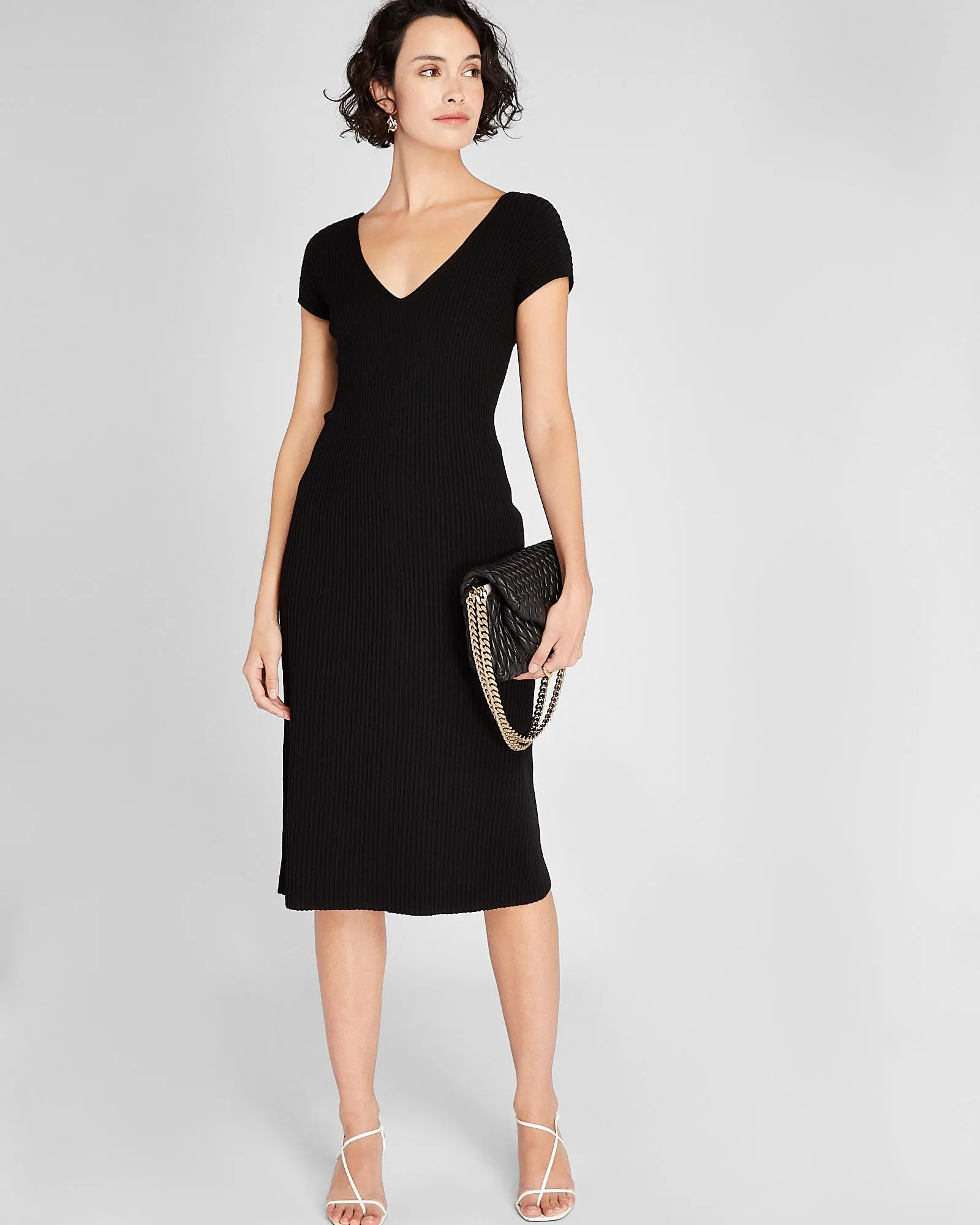 Sleeveless V-Neck Sweater Dress sold by Club Monaco